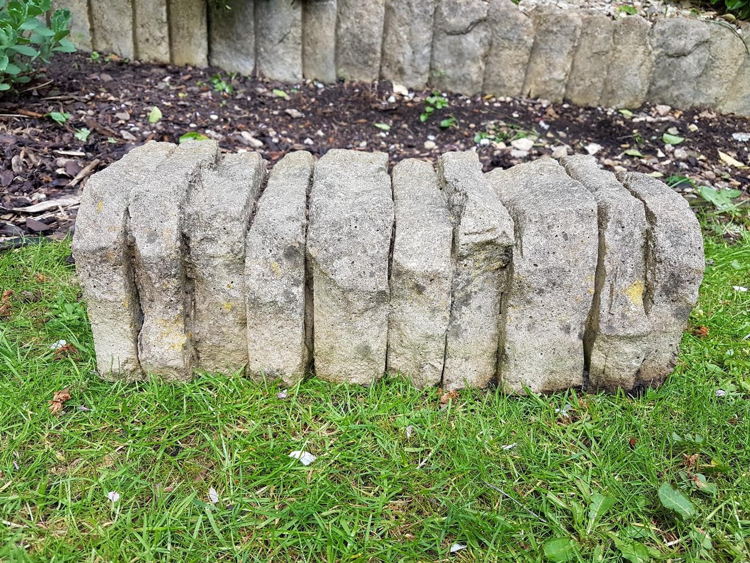 Garden Edging Stones 14 Sets in South Staffordshire for £70.00 for sale