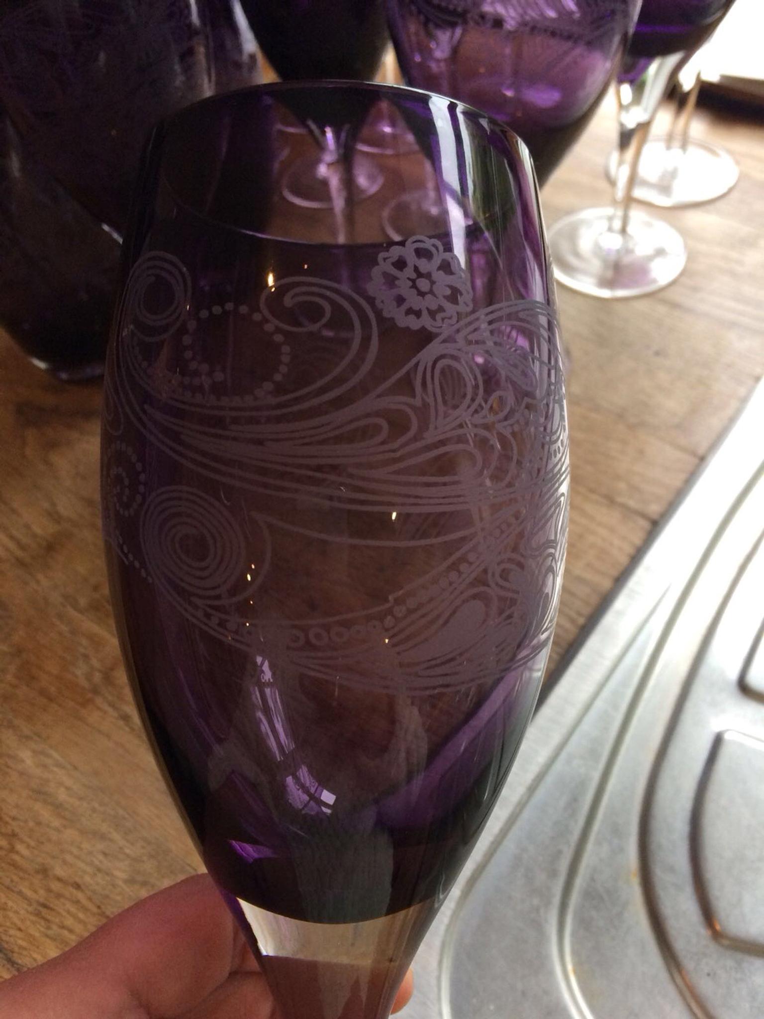 Denby glass set wine champagne tumbler in TN26 Ashford für 35,00 £ zum