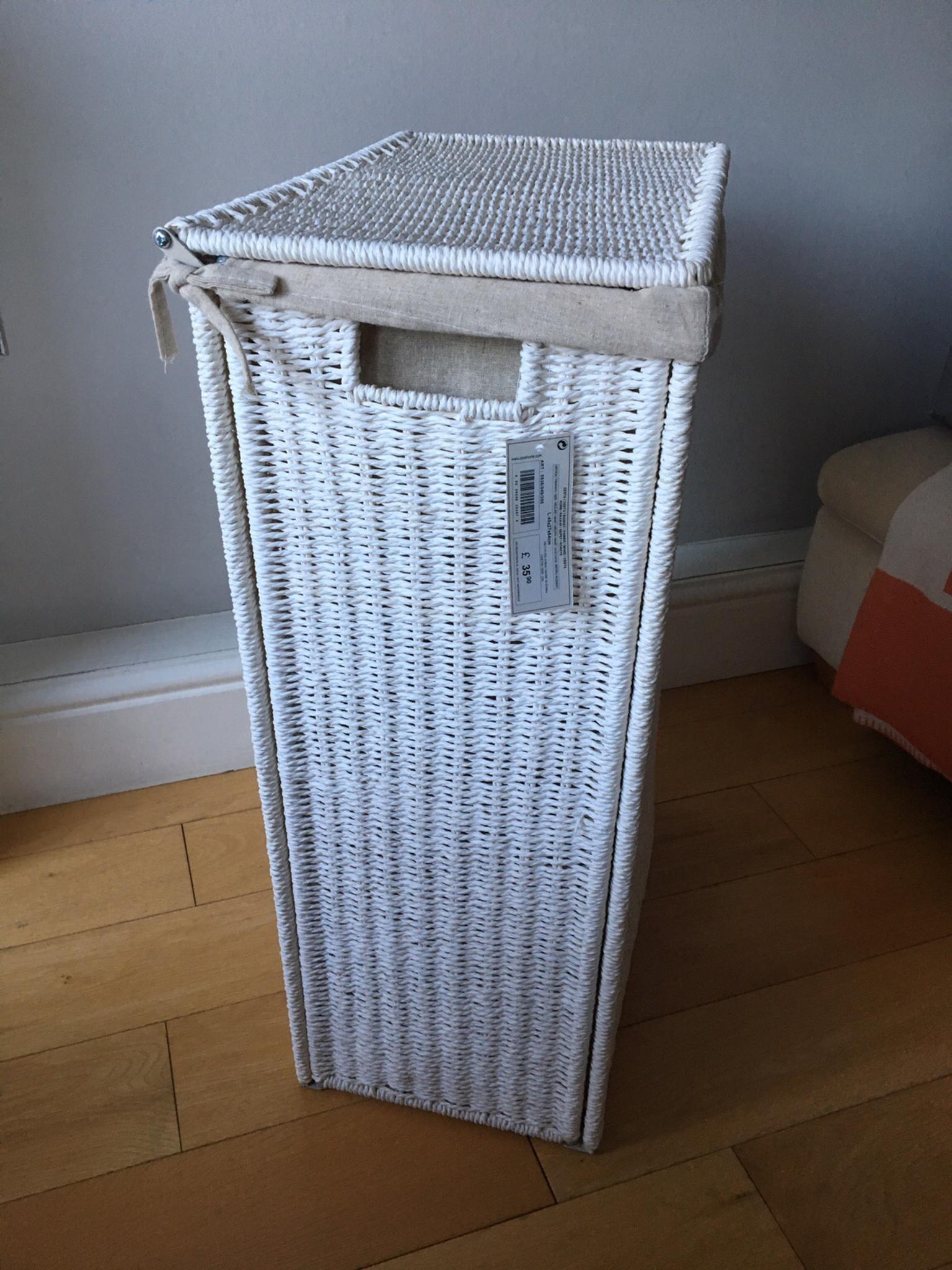 Zara home wicker washing basket brand new in N1 Islington for £15.00