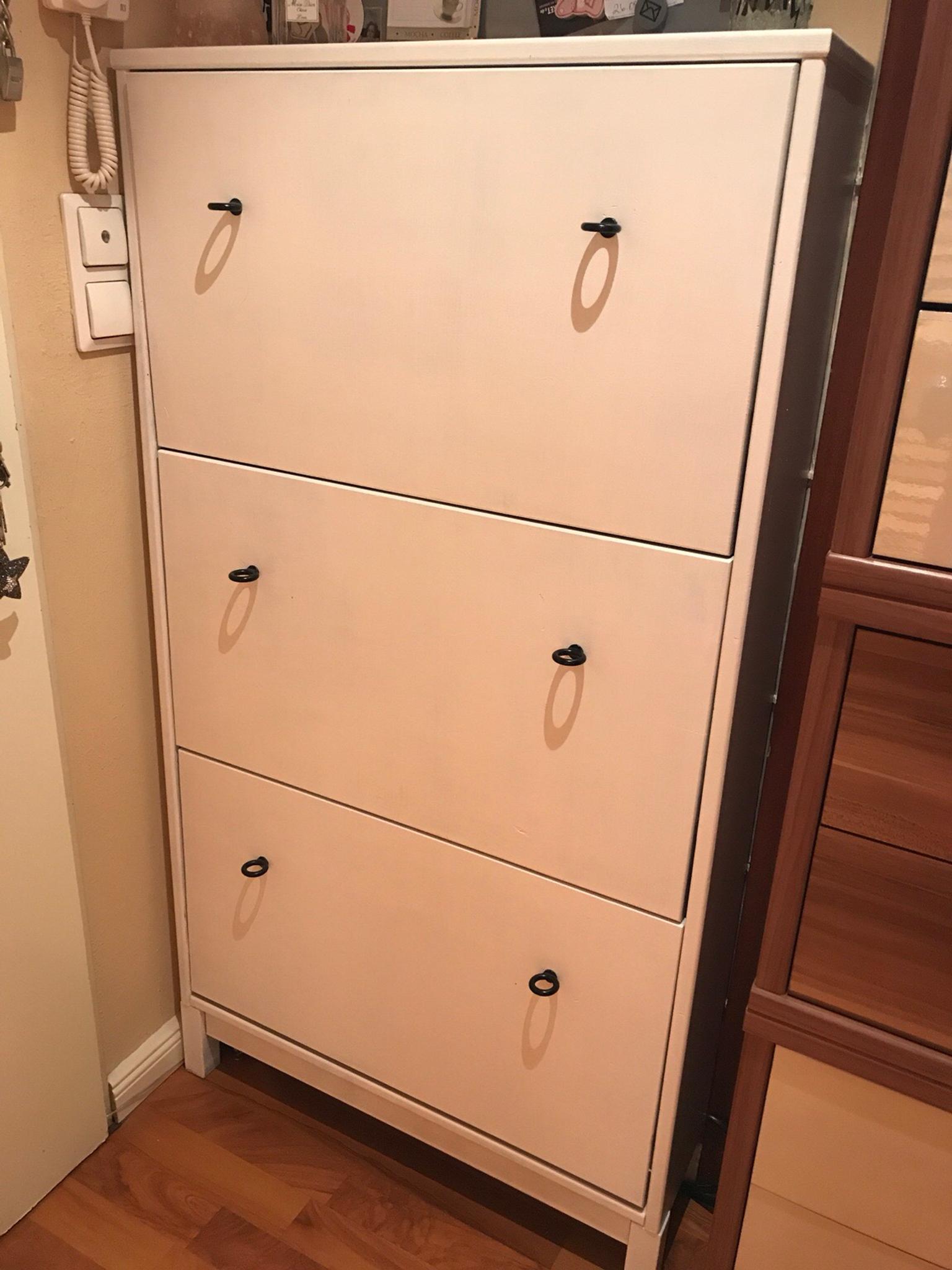 IKEA Hemnes Schuhschrank weiß lackiert in 22045 Tonndorf for €35.00 for