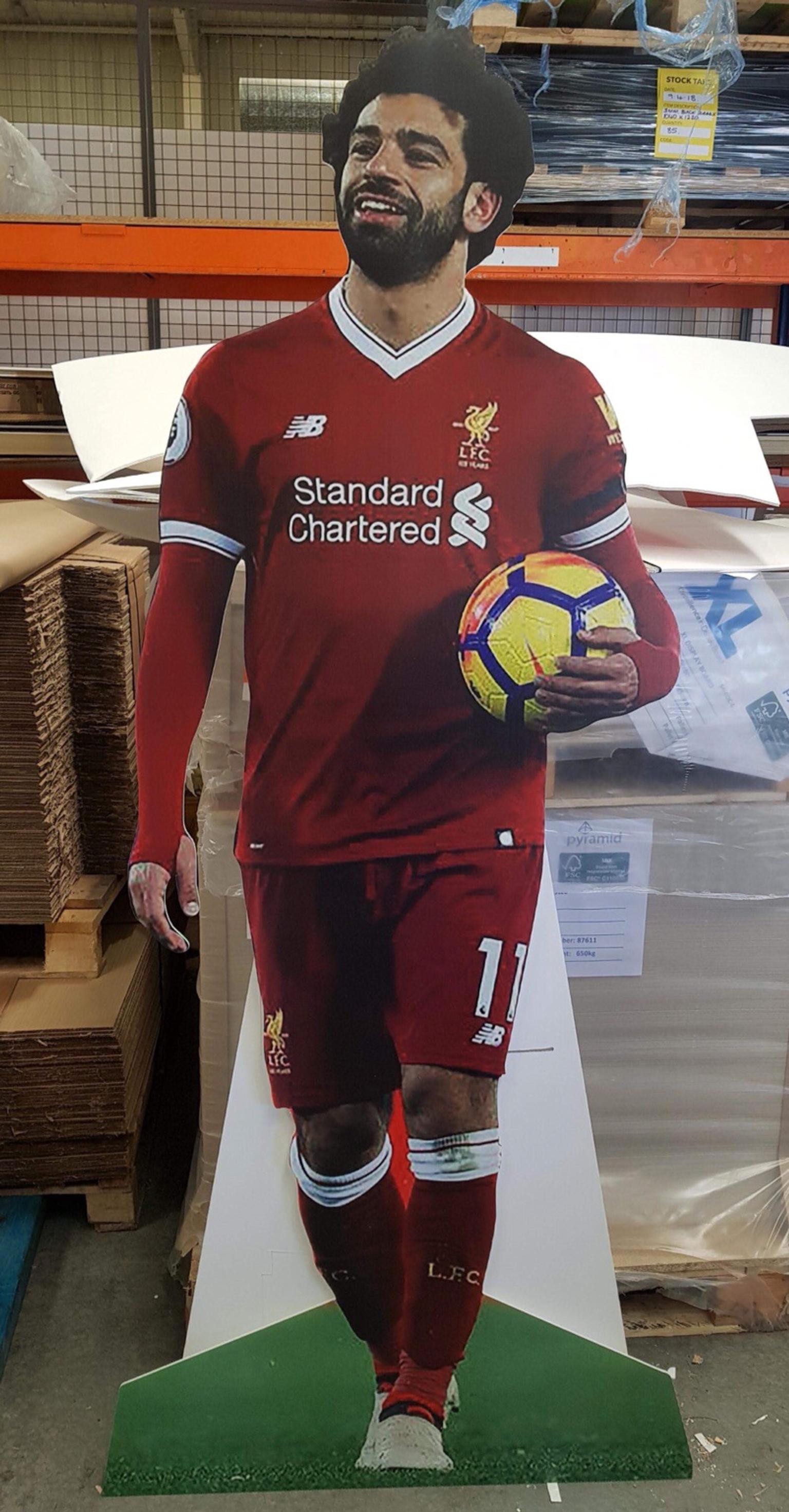 Liverpool Mo Salah 6ft life size Cutout in L11 Liverpool für £ 30,00