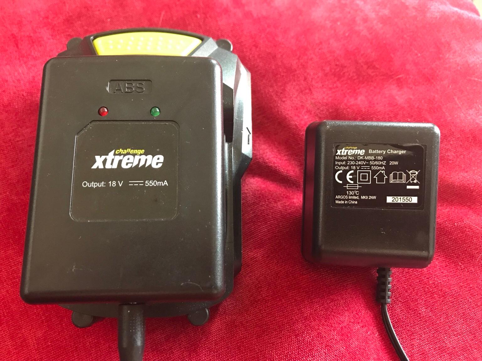 Challenge Xtreme 18v NiCd Battery & Charger in B90 Solihull for £4.00