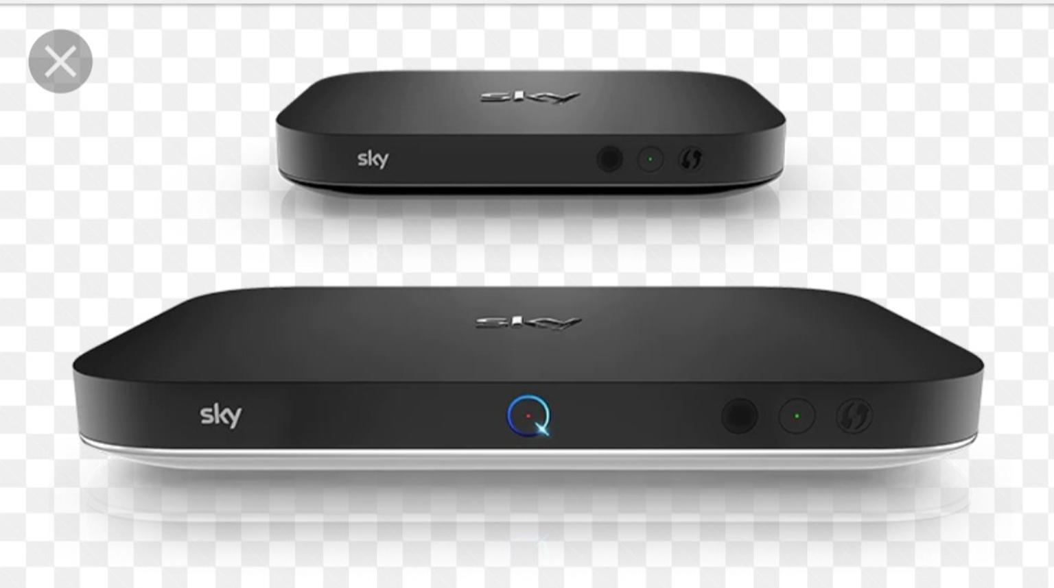 Sky Q 2tb box and Sky Q mini box for sale £5 in CF81 Bargoed for £70.00