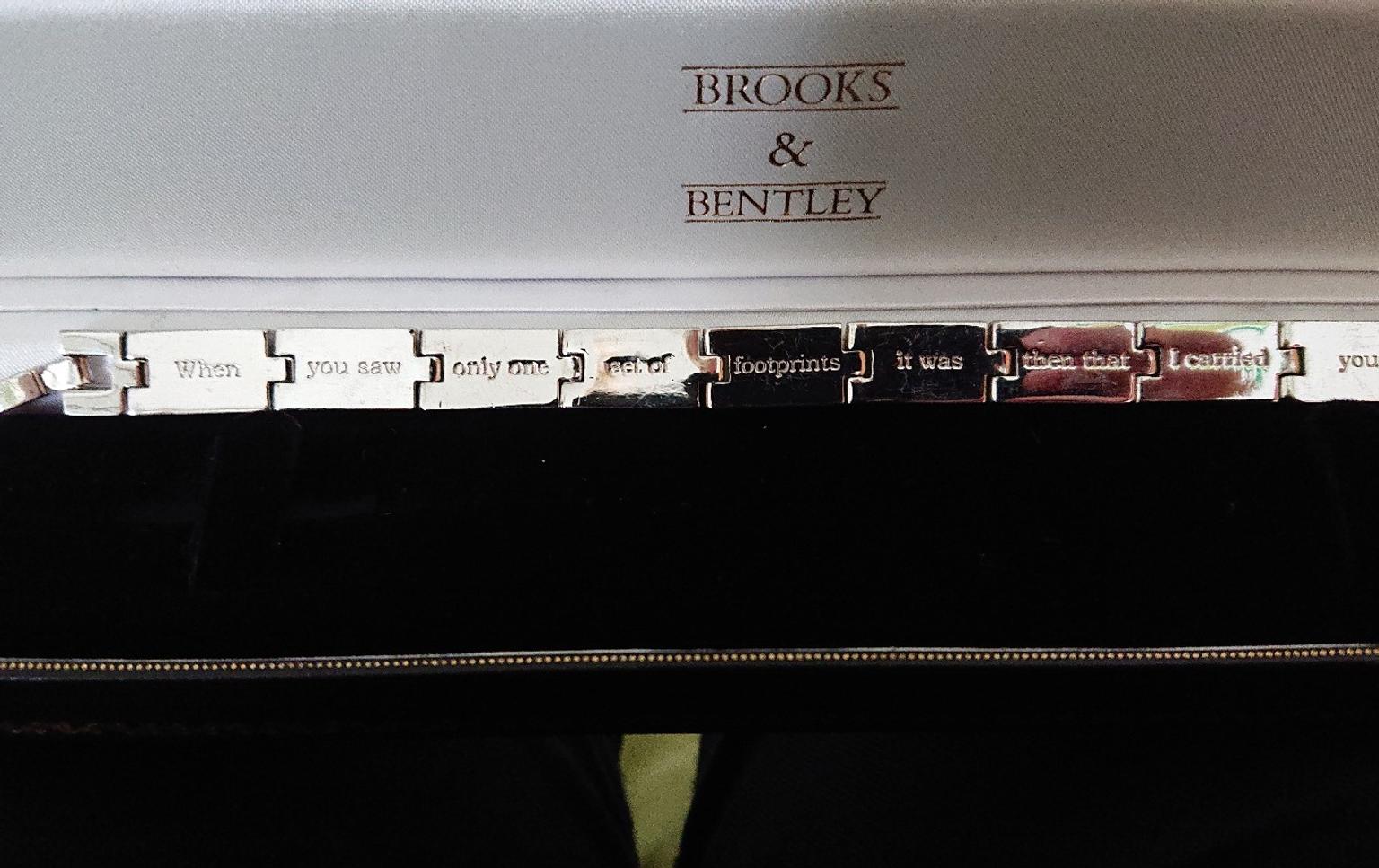 Brooks & Bentley Footprints Bracelet in B65 Sandwell for £50.00 for