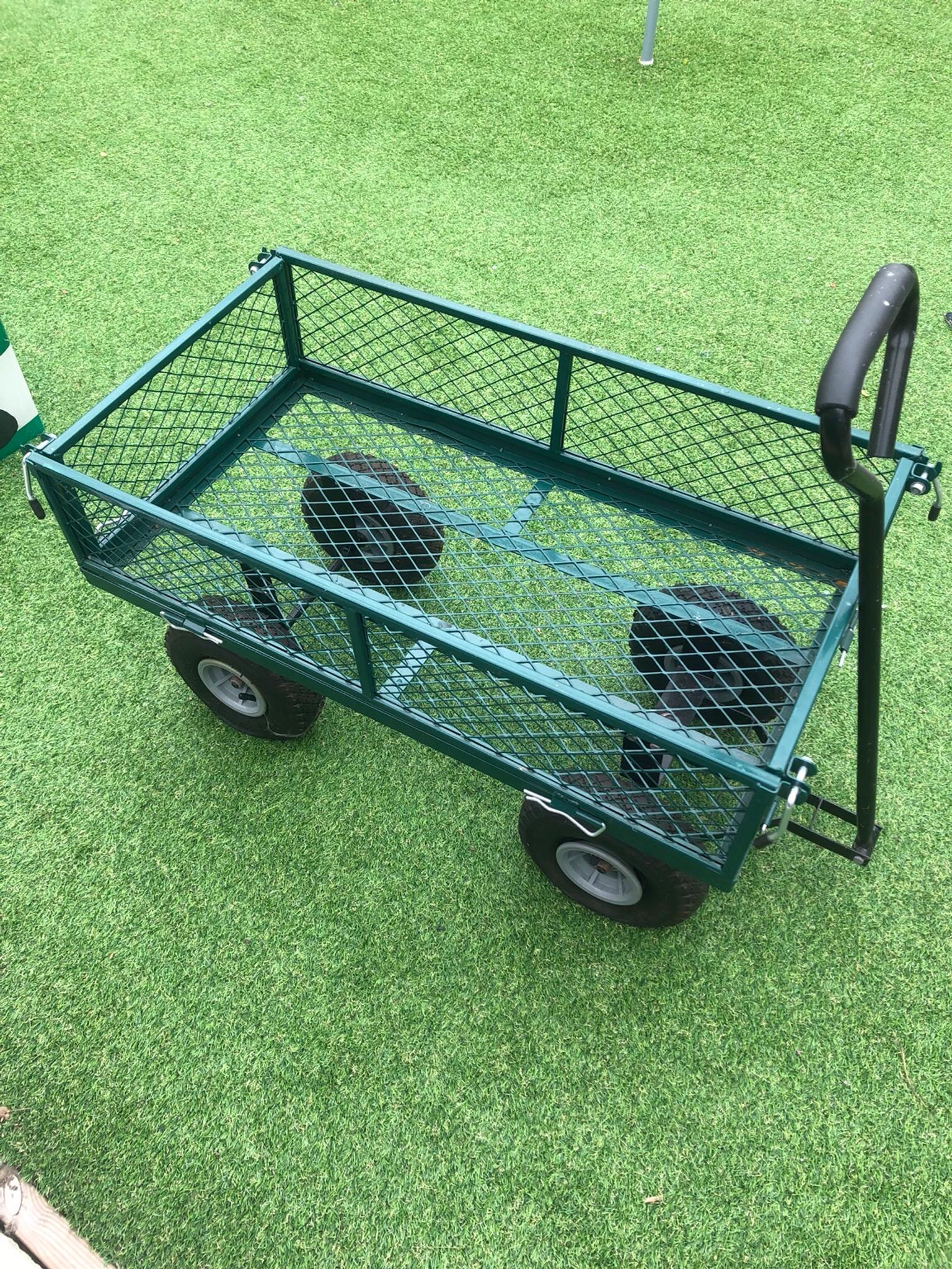 Saxon steel mesh garden cart/trolly in DA8 Bexley for £25.00 for sale