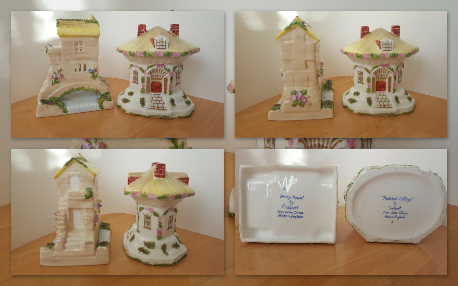 Coalport China Cottages in perfect condition in ST6 Tunstall für 80,00