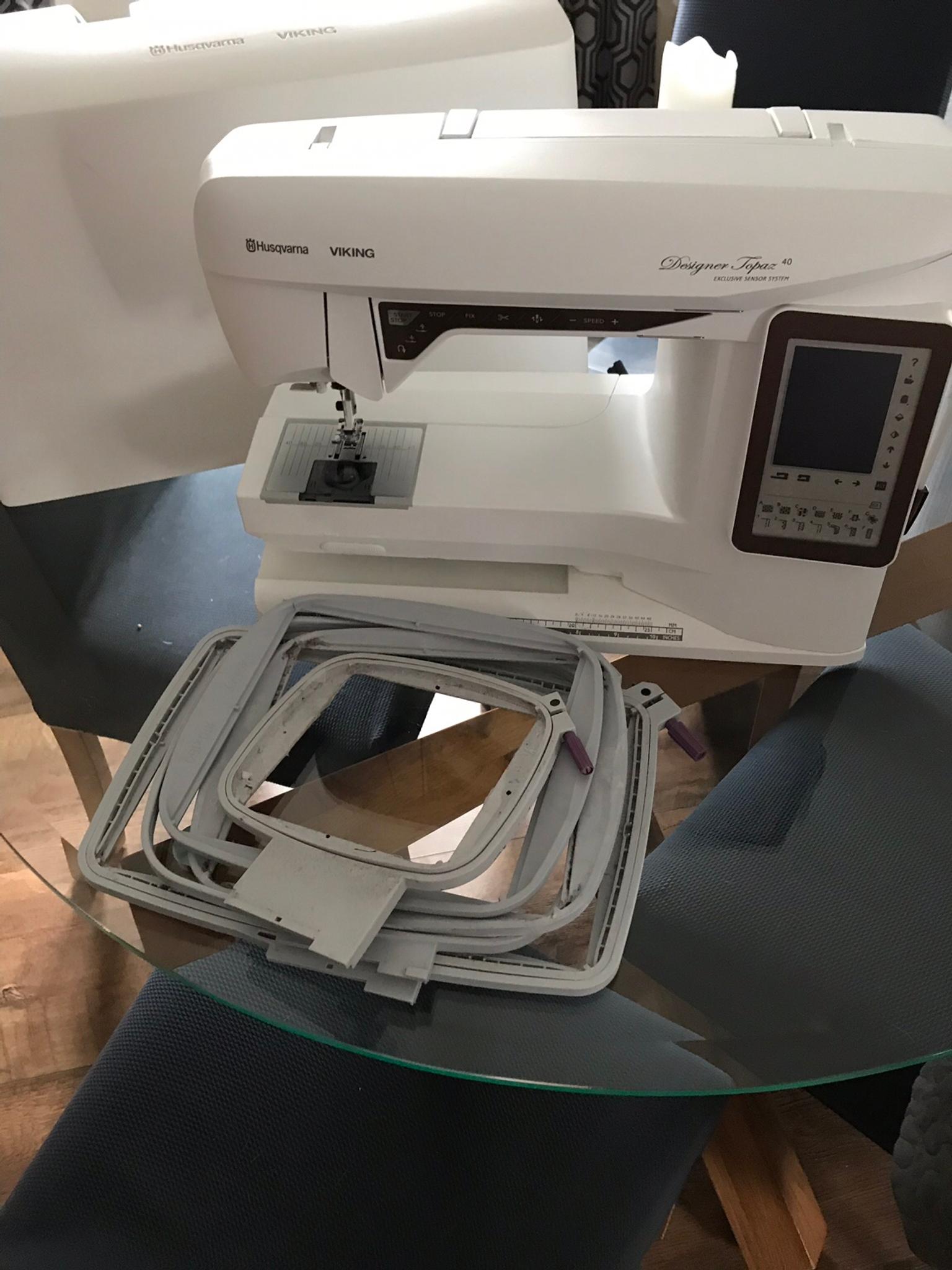 Husqvarna topaz 40 embroidery/sewing machine in Donnington and Muxton
