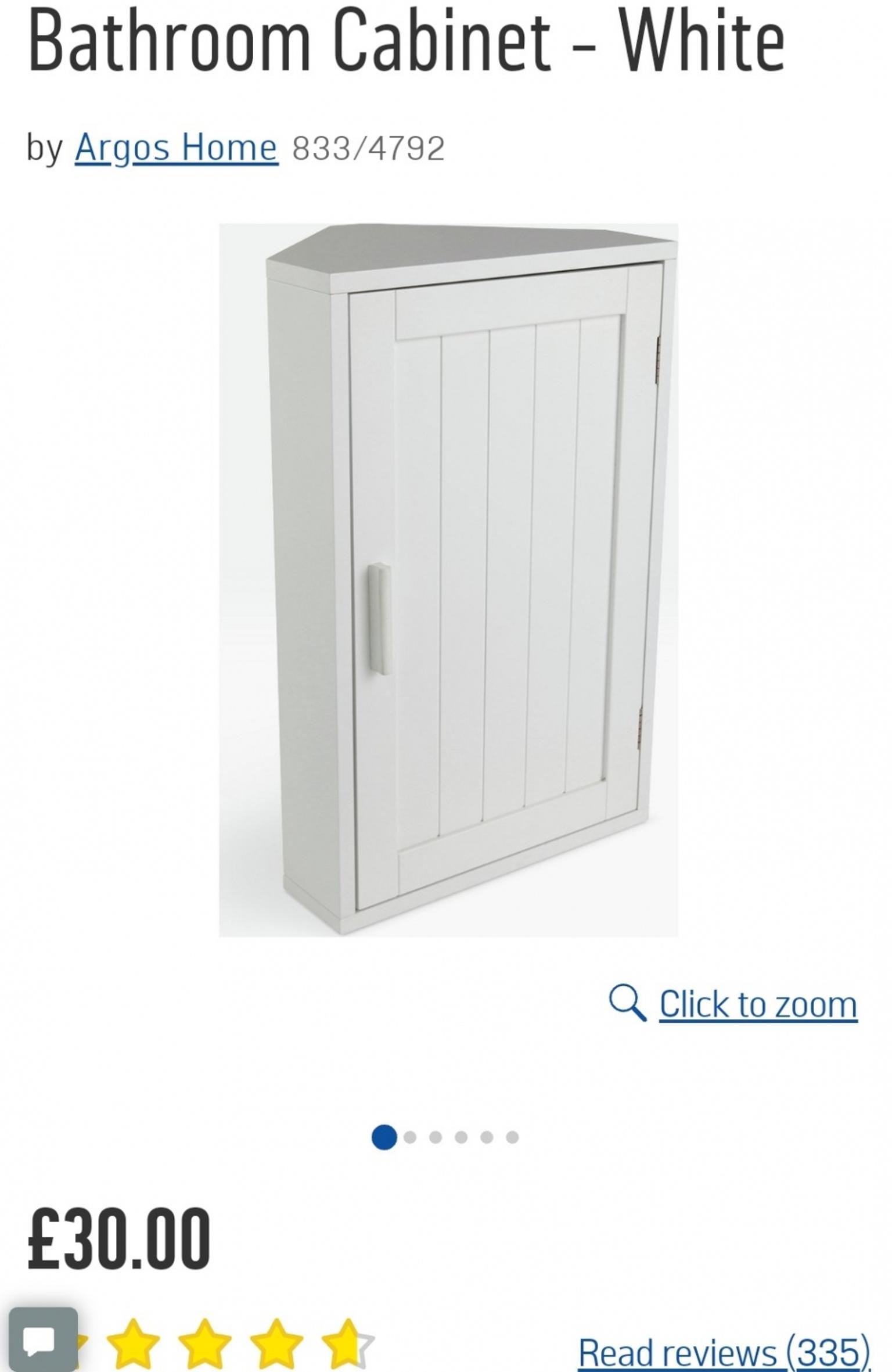 Argos Corner Bathroom Rispa