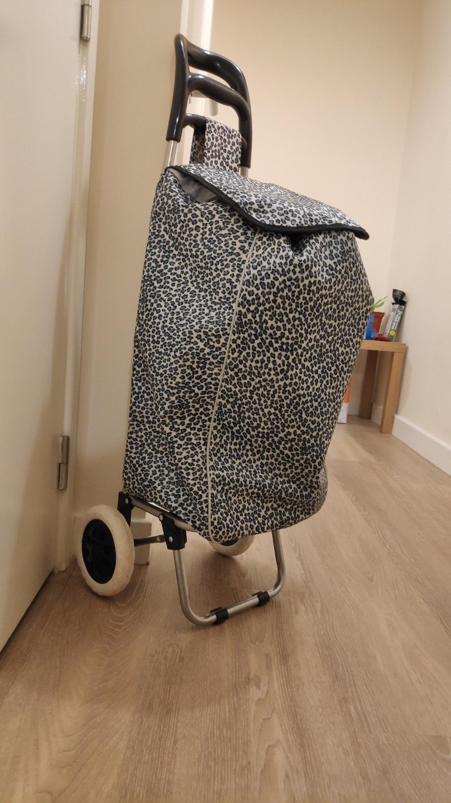 Leopard Print Shopping Trolley in TW5 London for £5.00 for sale Shpock