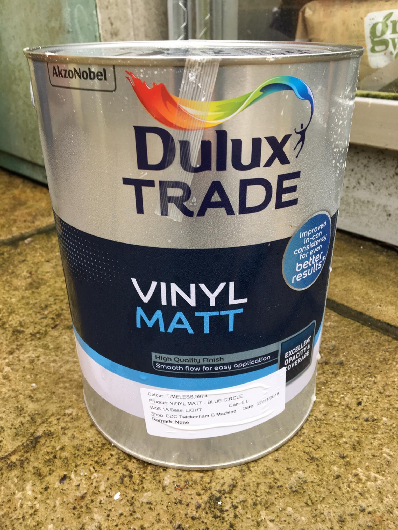 Dulux Timeless 5L paint (RRP £49.85) in KT14 Woking for £28.00 for sale