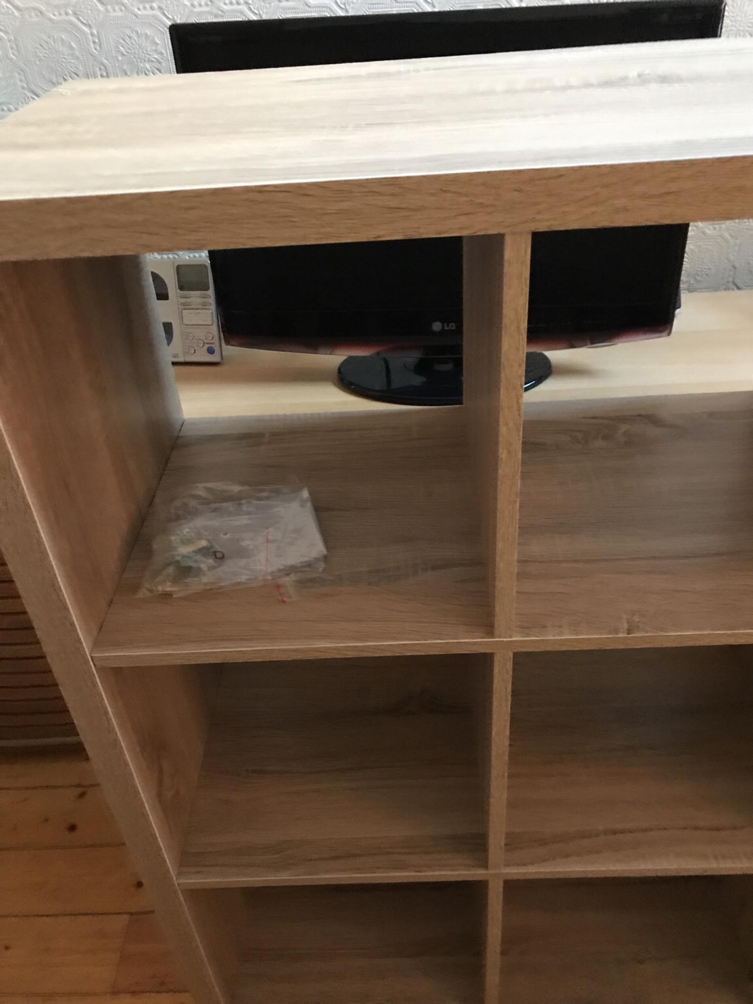 6 cube storage unit light oak BN in B64 Sandwell for £30.00 for sale