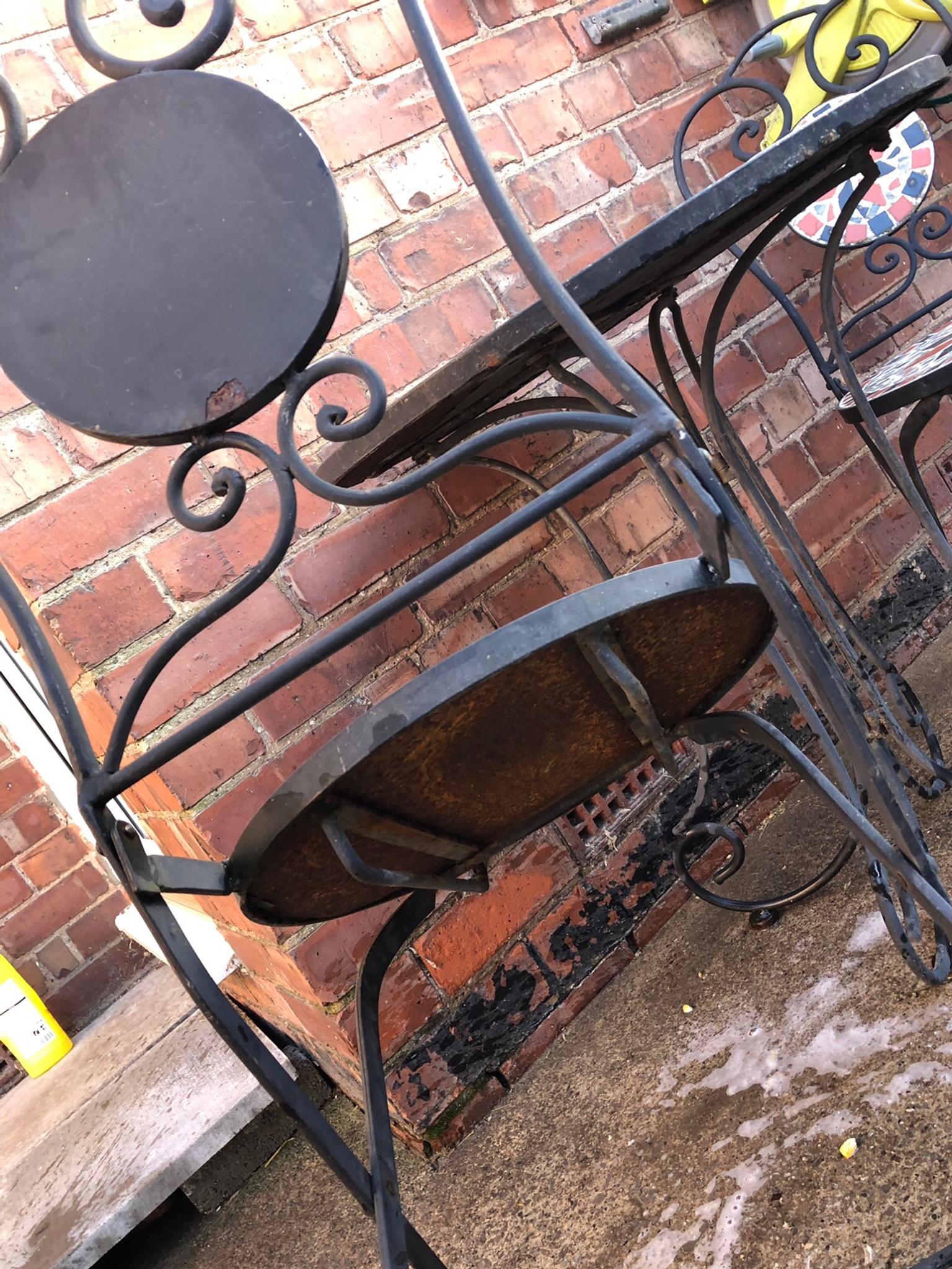 Cast iron bistro set patio set in DL3 Darlington for £50.00 for sale