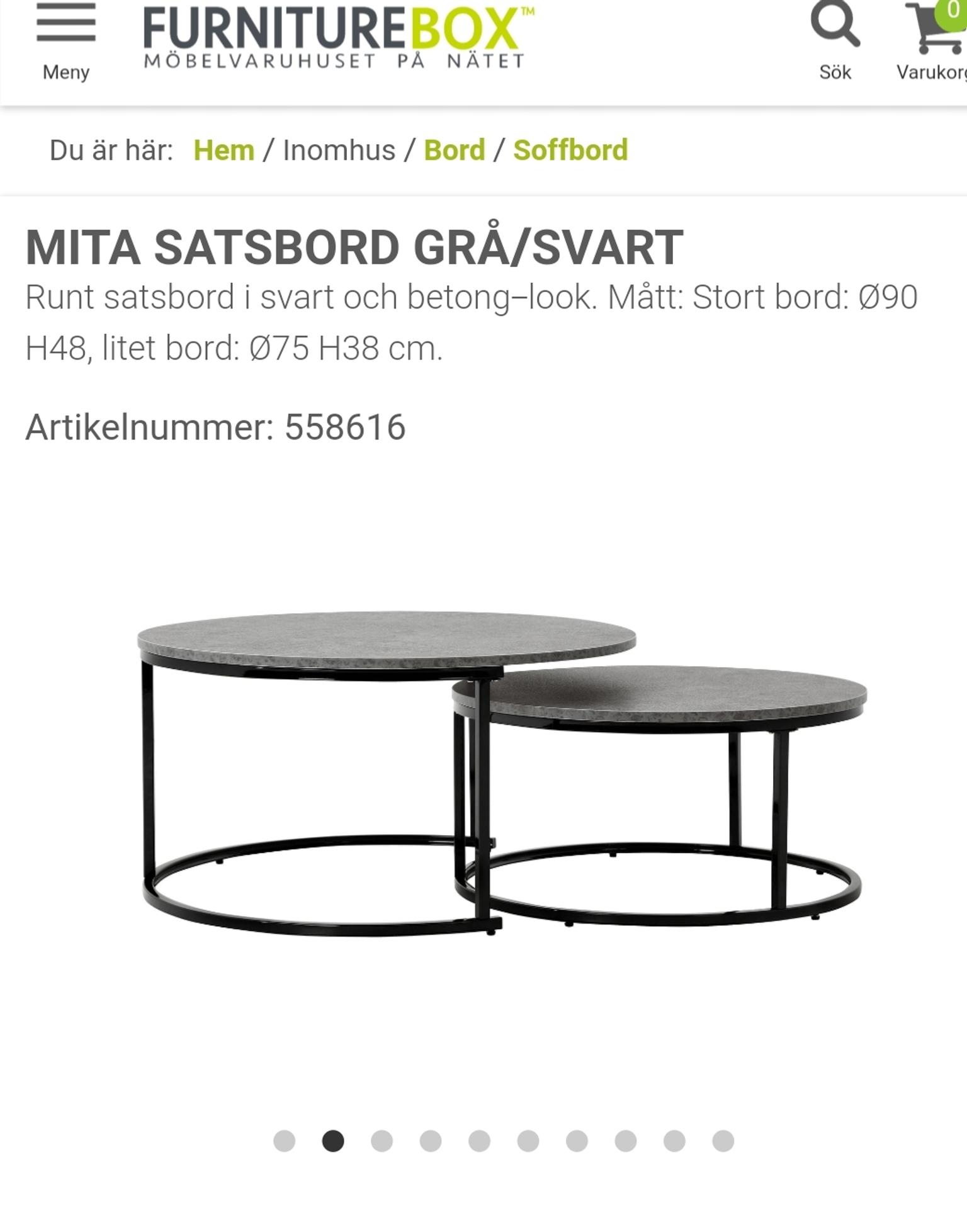 runda vardagsrumsbord 2 Runda Soffbord In 11320 Stockholm For Sek 1,100.00 For Sale | Shpock