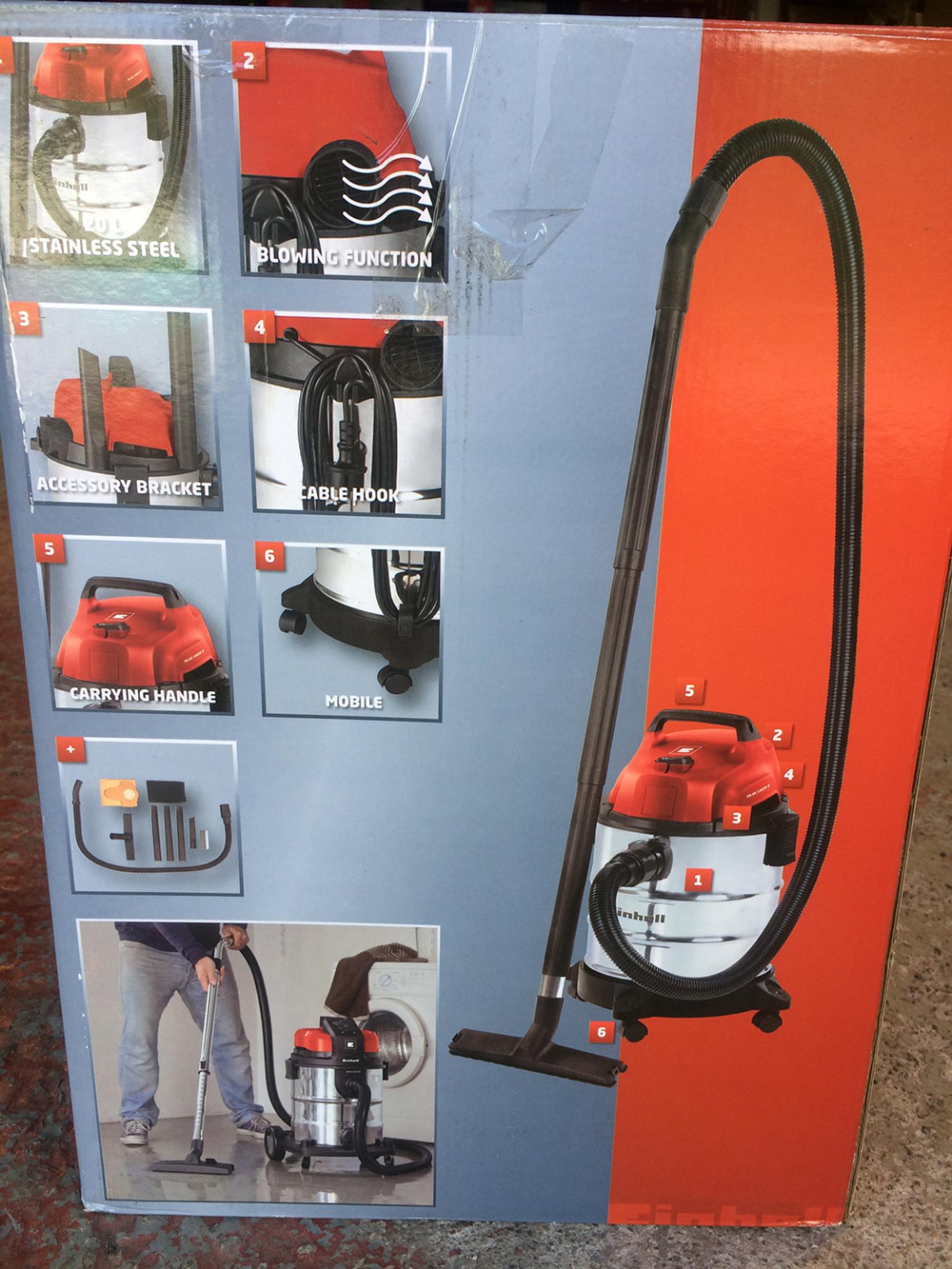 Einhell 20L Wet and Dry Vac Vacuum Cleaner in FY4 Moss for £40.00 for