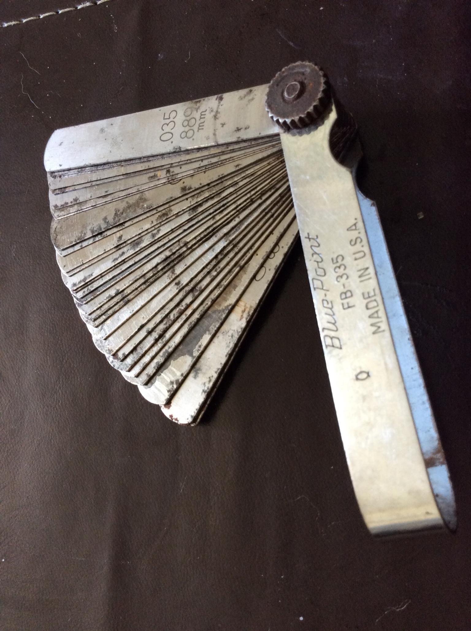 BLUEPOINT FEELER GAUGE in NE5 Tyne for £4.00 for sale Shpock