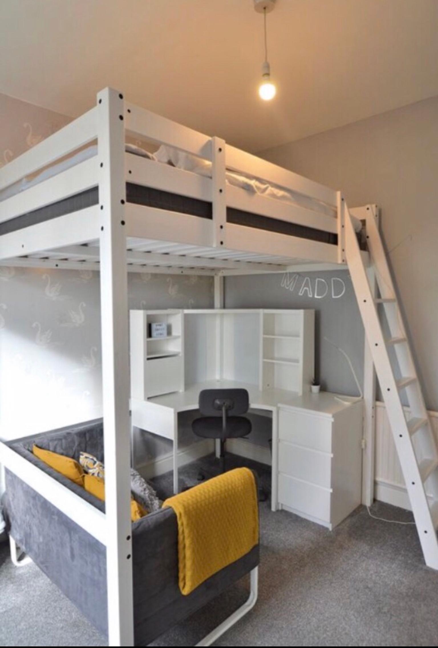 Loft Bed With Sofa And Desk