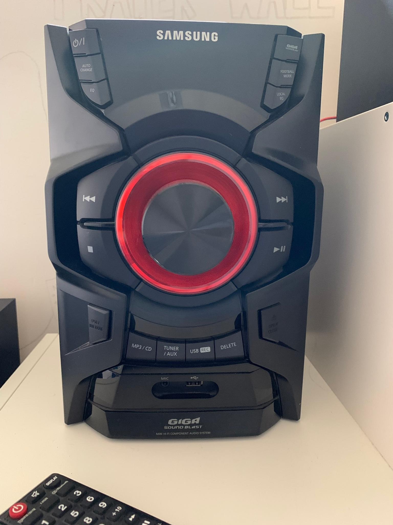 Samsung GIGA blast stereo system in S26 Rotherham for £50.00 for sale