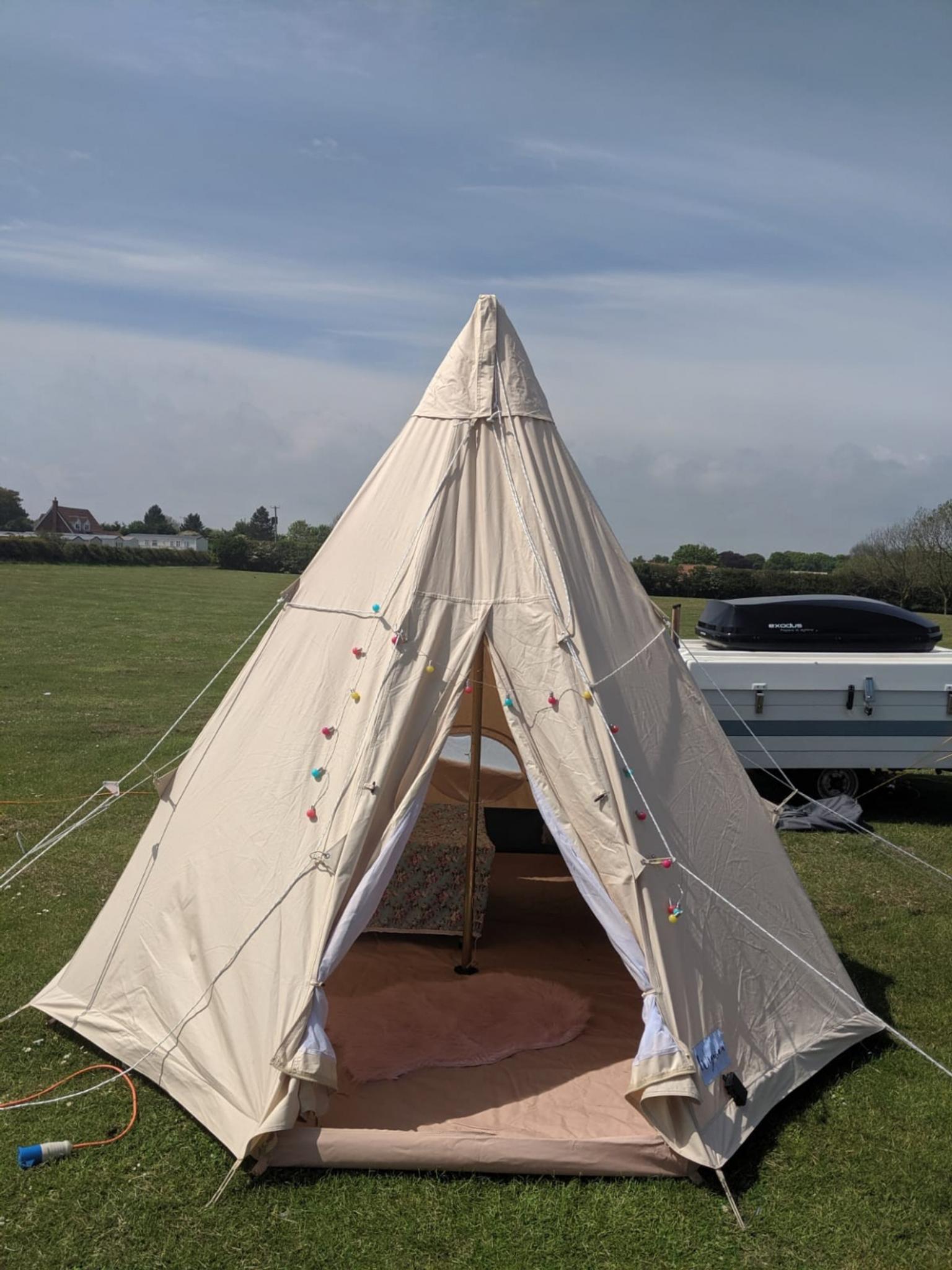 teepee tent , camping, glamping 3m diameter in S62 Rotherham for £165.