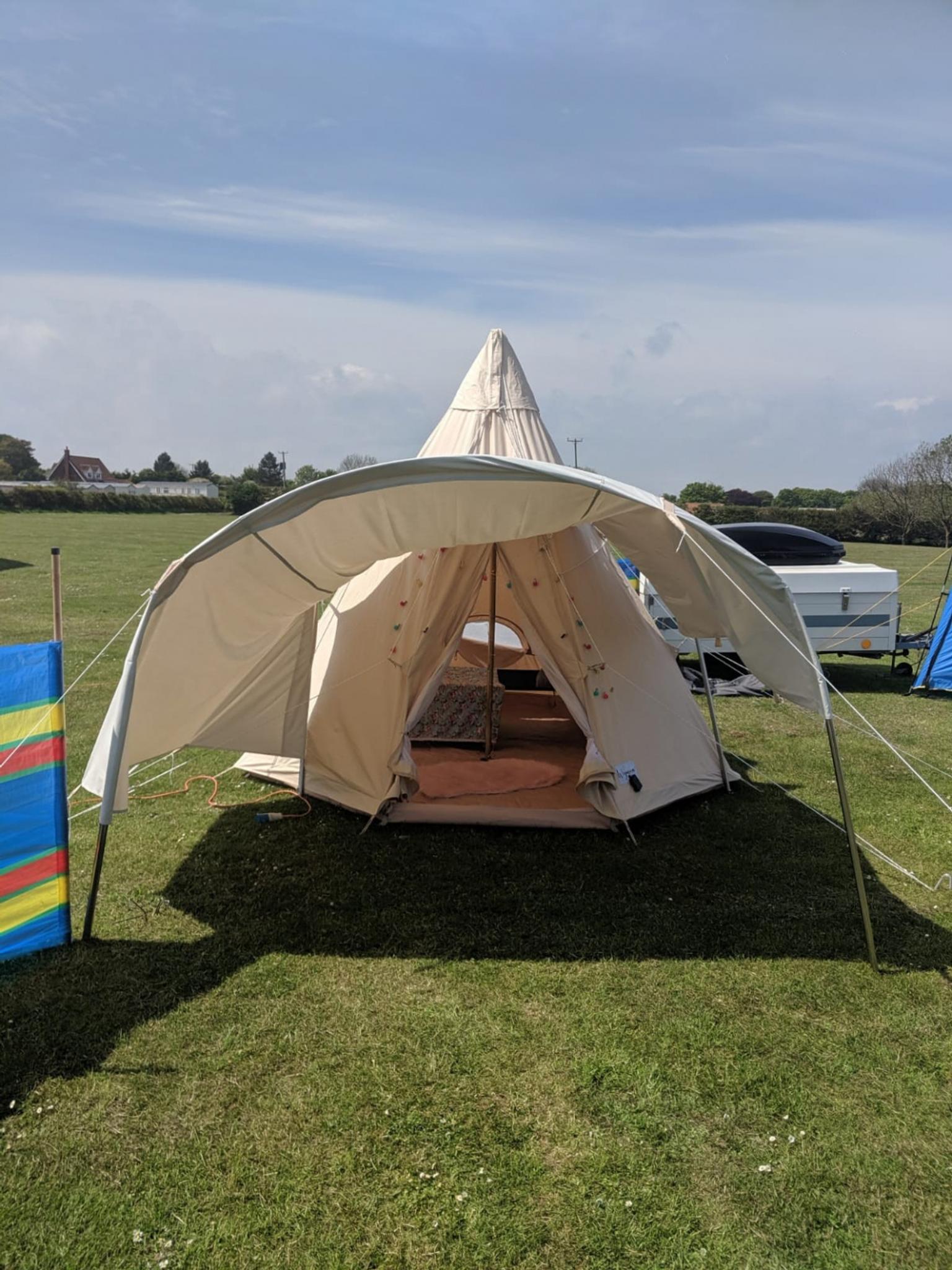 teepee tent , camping, glamping 3m diameter in S62 Rotherham for £165.