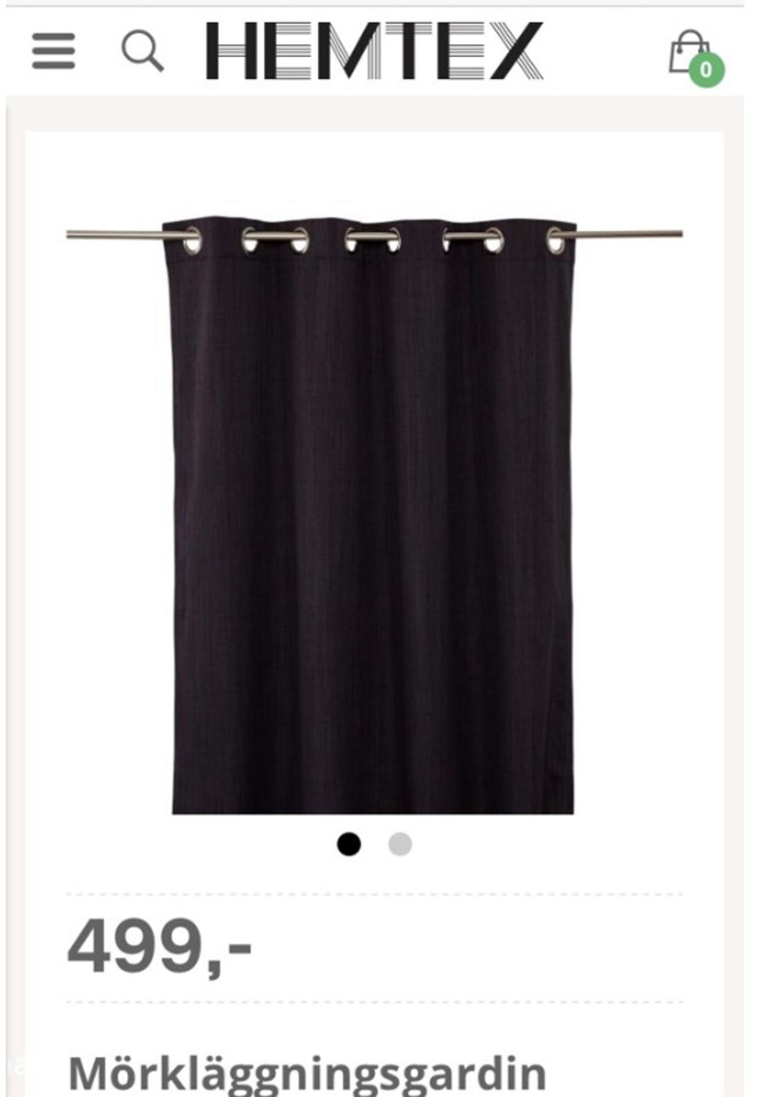 mörkläggningsgardin hemtex 2 St Svarta Mörkläggningsgardiner Från Hemtex In 144 44 Salem For Sek 300.00 For Sale | Shpock