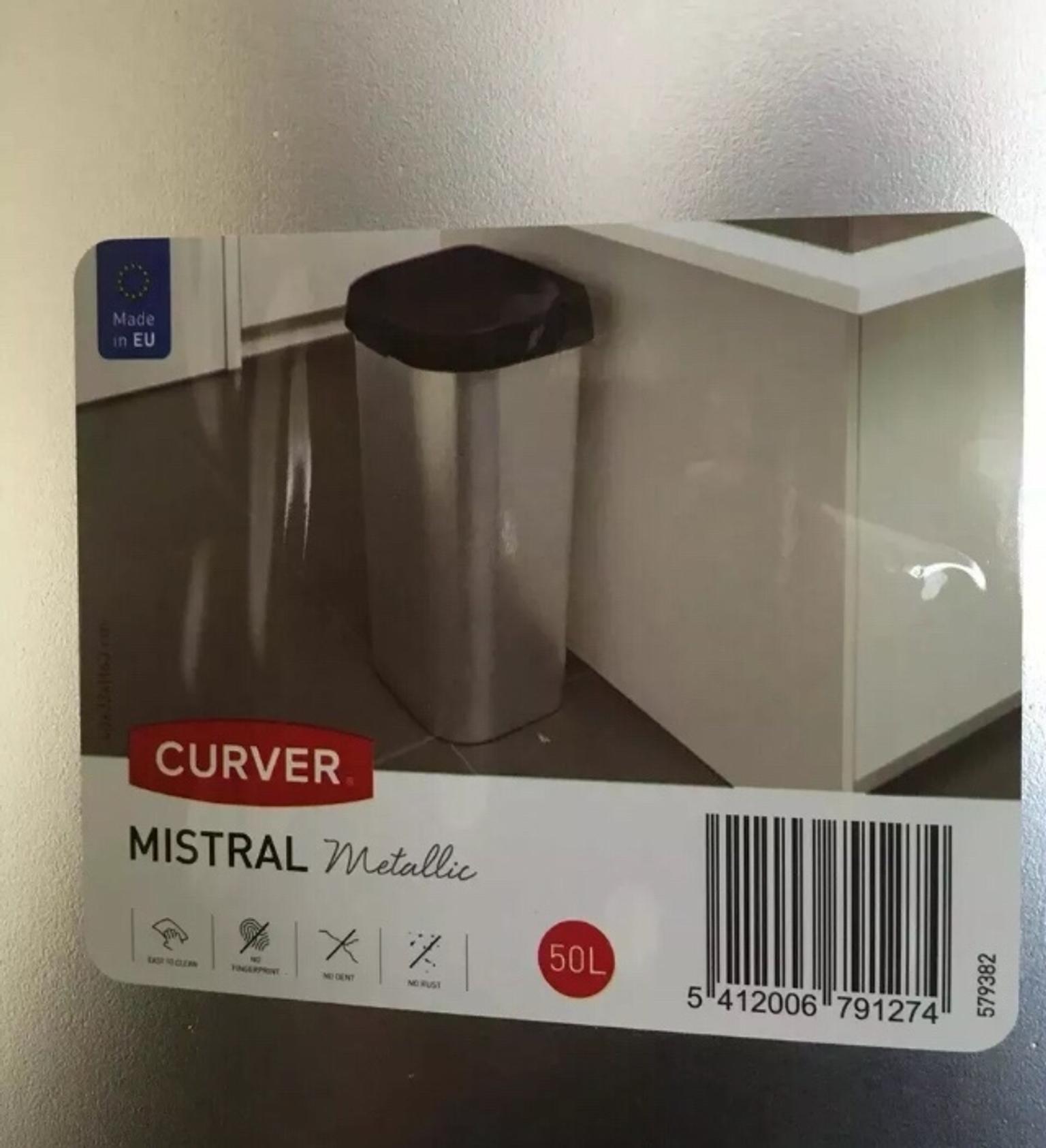 Curver mistral 50 litre lift top kitchen bin in WF2 Wakefield für £ 11