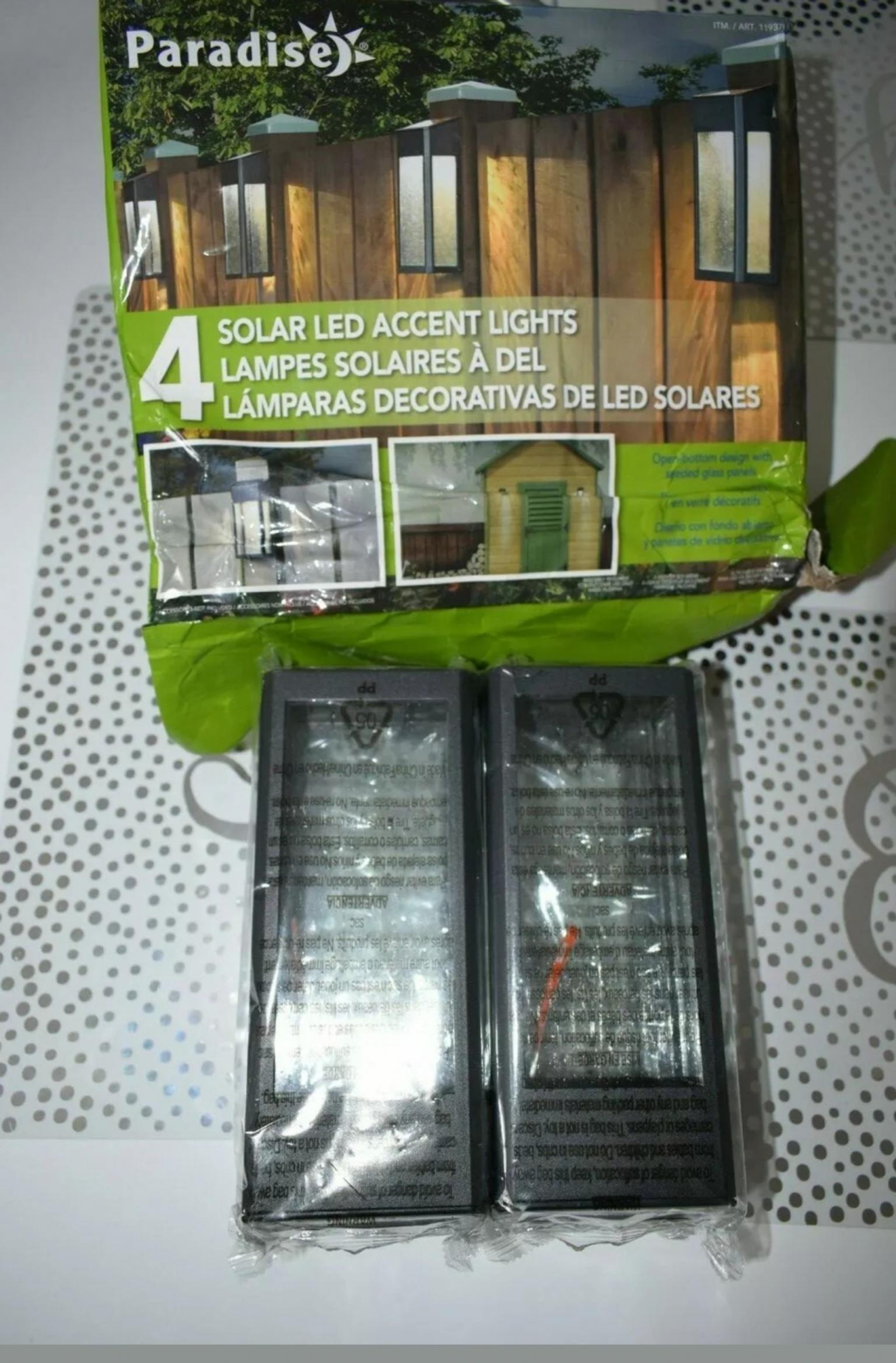 Paradise Solar LED Post Lights in StokeonTrent for £27.00 for sale