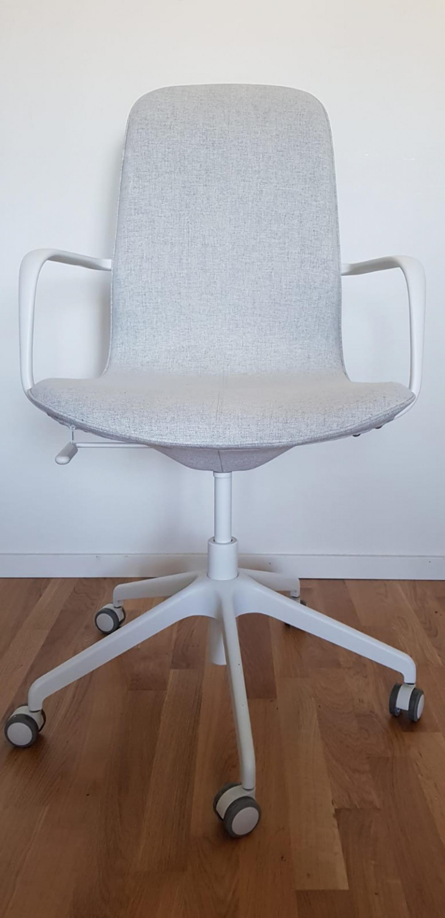 vita kontorsstolar Kontorsstol Ikea Långfjäll Beige-Grå/Vit In 176 71 Kallhäll For Sek 800.00 For Sale | Shpock