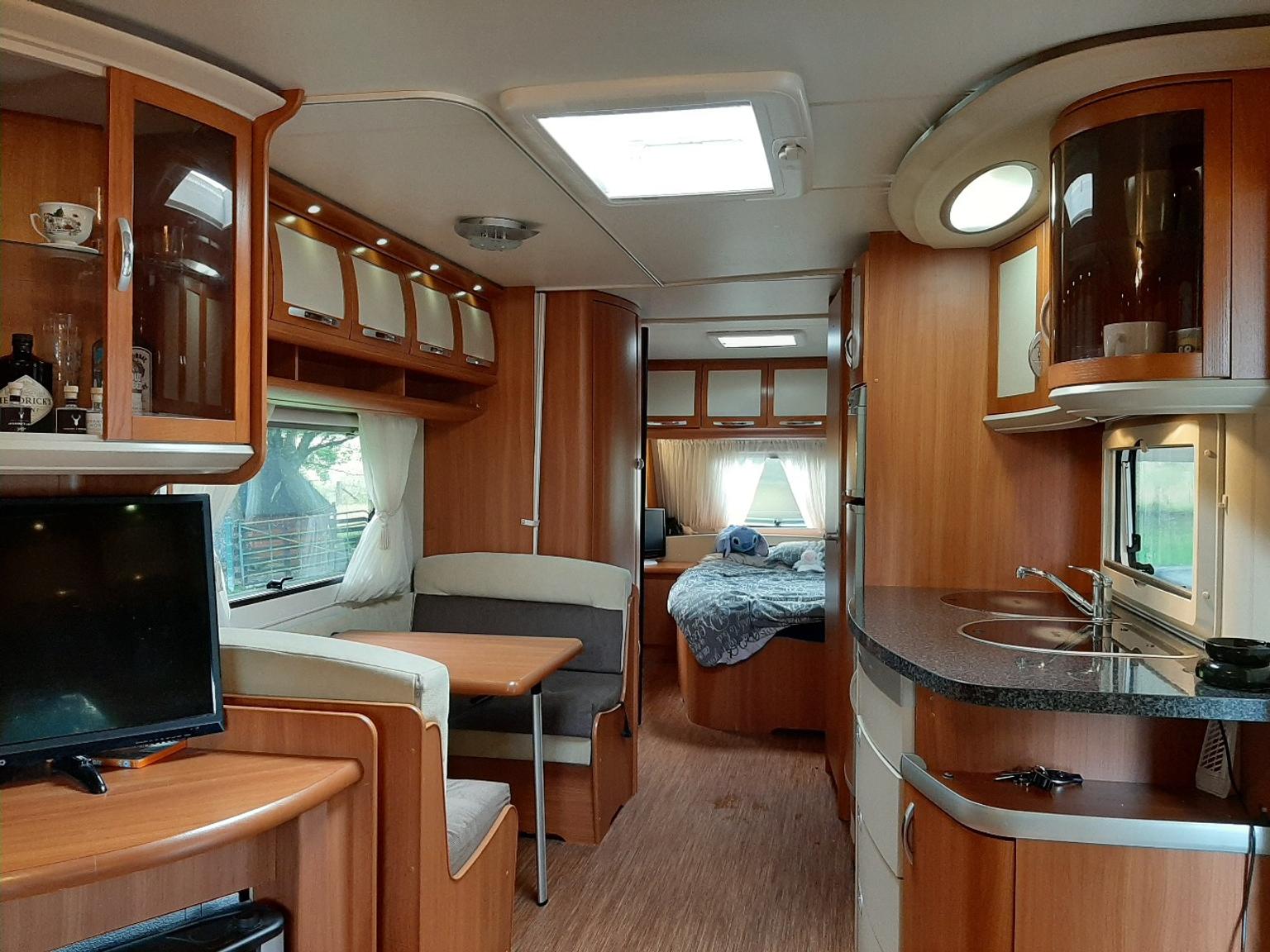 Hobby 720 prestage 2011 fix bed caravan in Eden for £8,500.00 for sale Shpock