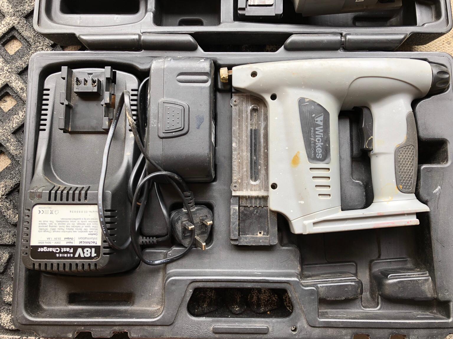 2 Wickes 18v Cordless Nail gun in London Borough of Harrow for £50.00