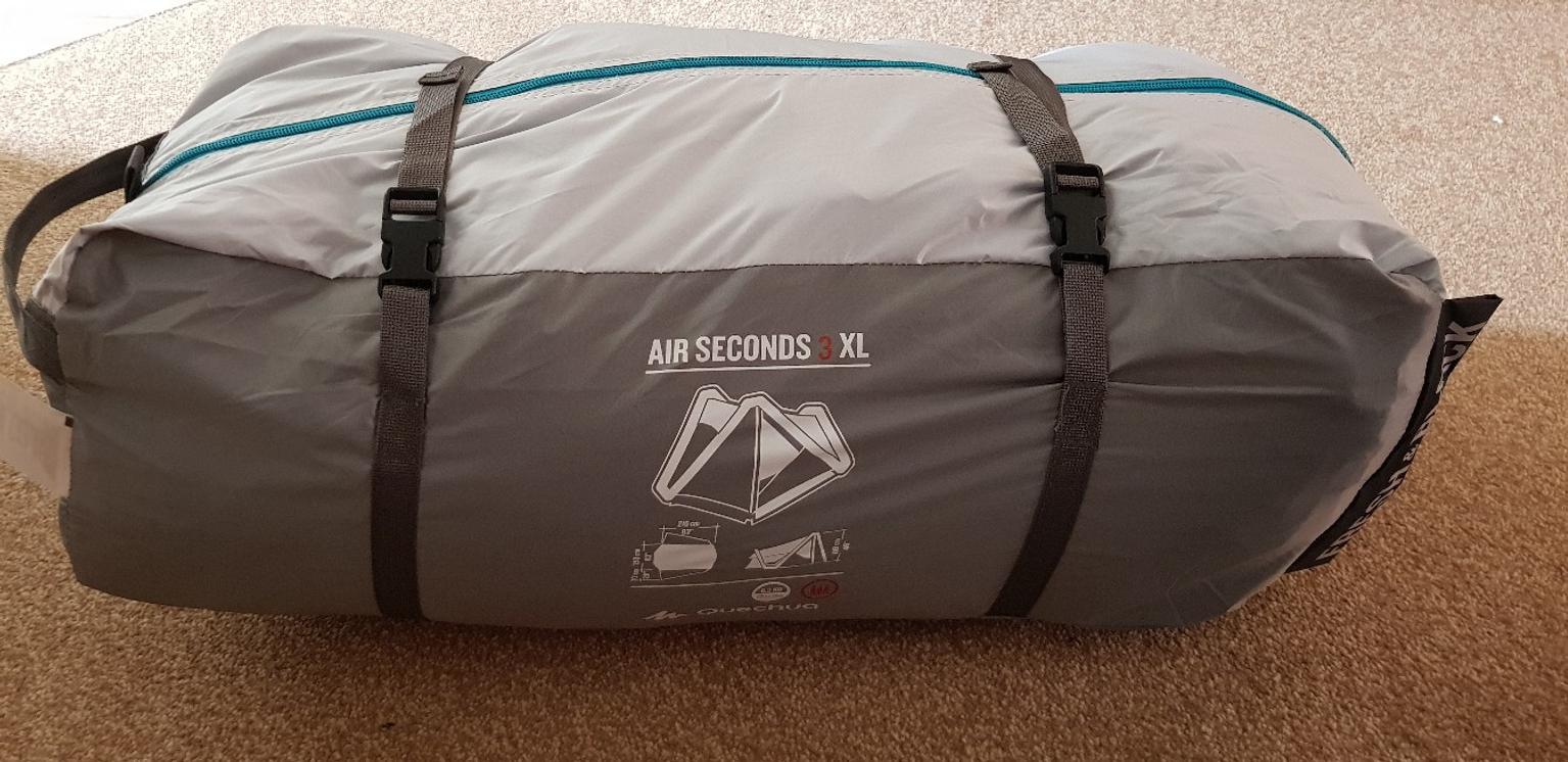 QUECHUA AIR SECONDS 3 XL FRESH & BLACK in Wolverhampton for £80.00 for