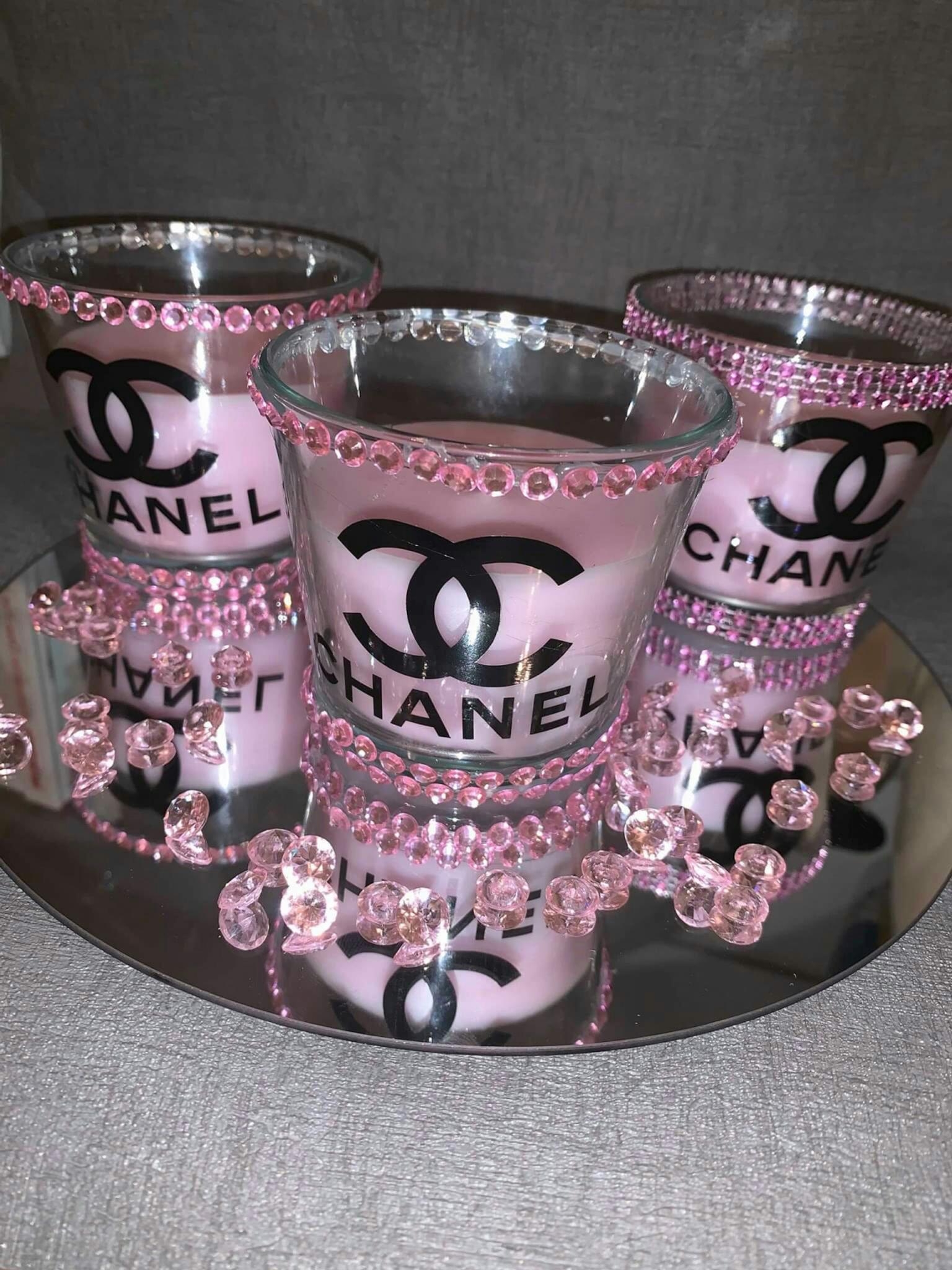 * CHANEL INSPIRED BLING CANDLE SETS * in ng5 6ae nottingham for £45.00