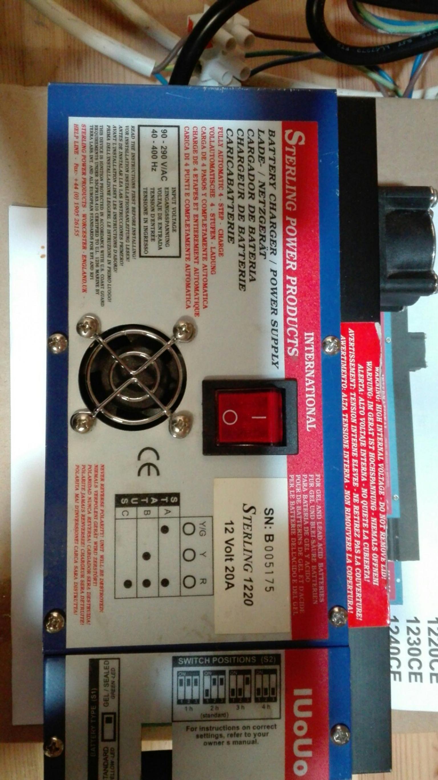 STERLING 1220 BATTERY CHARGER in LE5 Leicester für 40,00 £ zum Verkauf