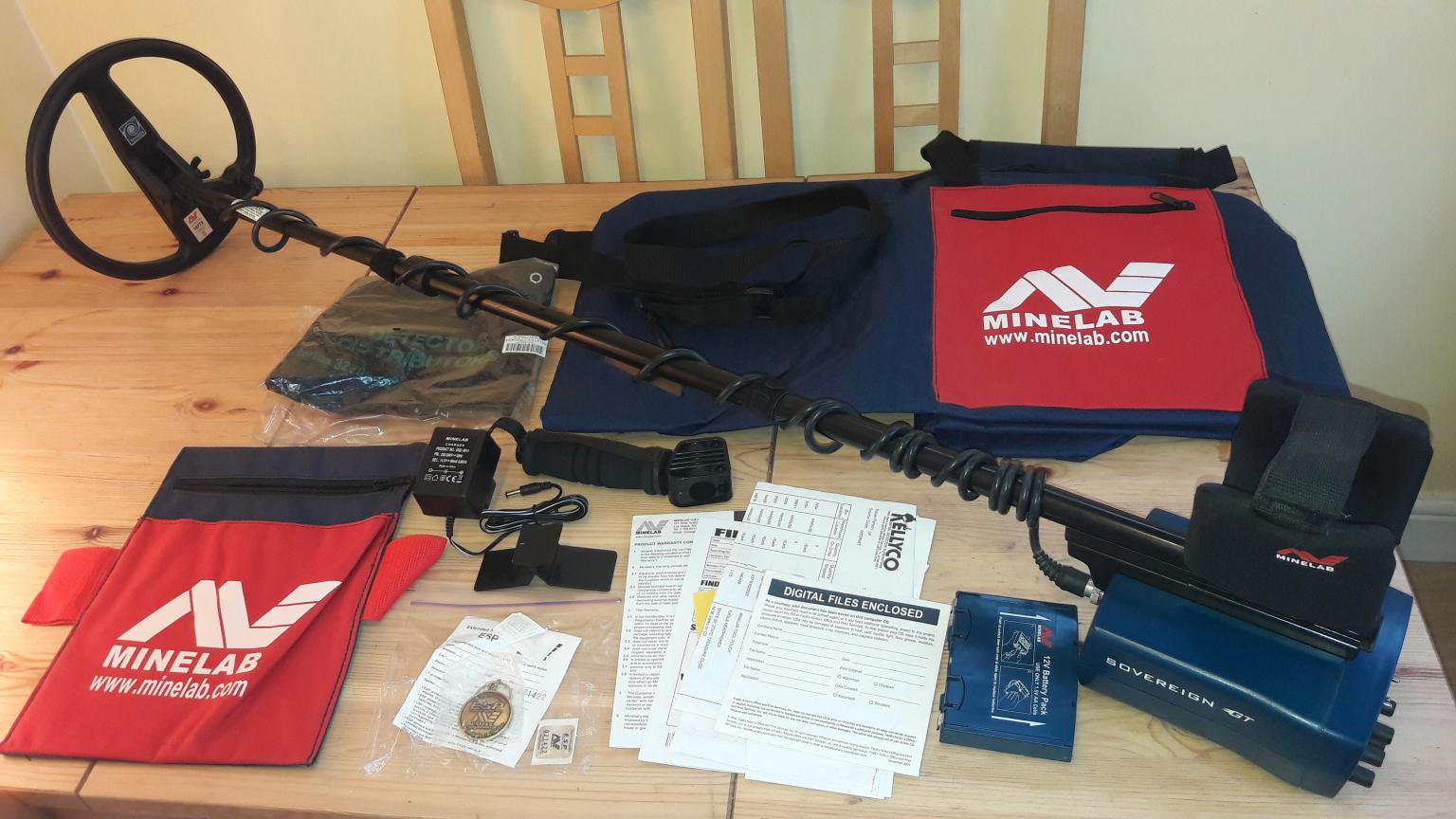 Minelab Sovereign GT Metal Detector in RM3 Havering for £500.00 for
