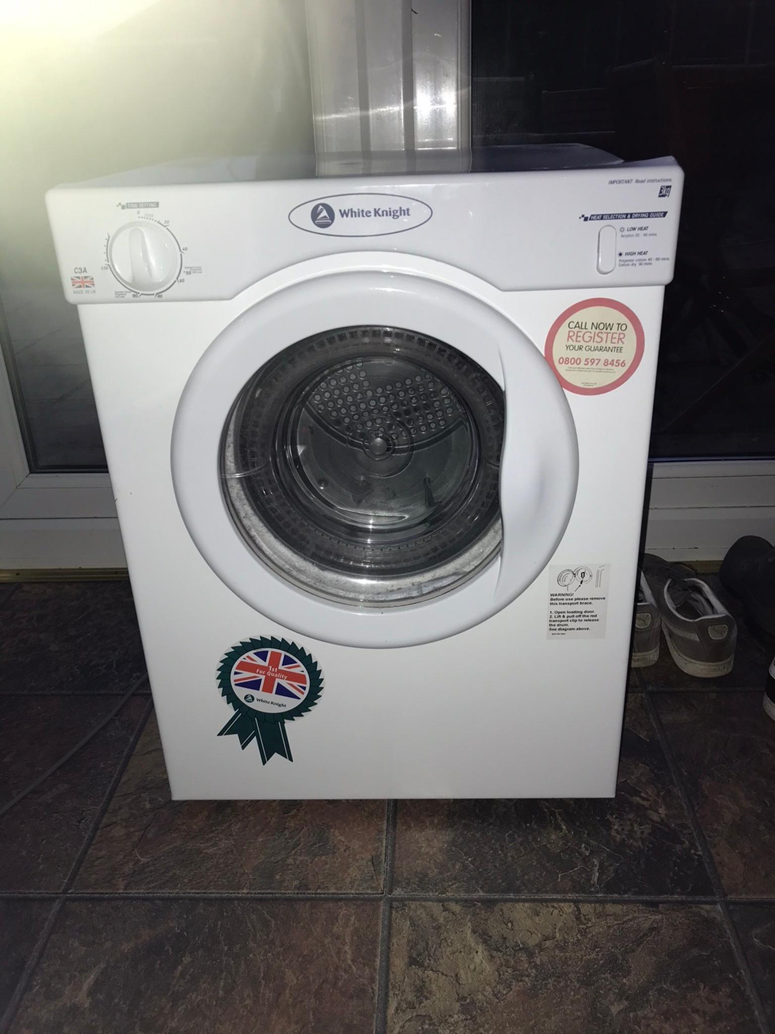 White knight 3kg tumble dryer in PO16 Fareham for £40.00 for sale Shpock