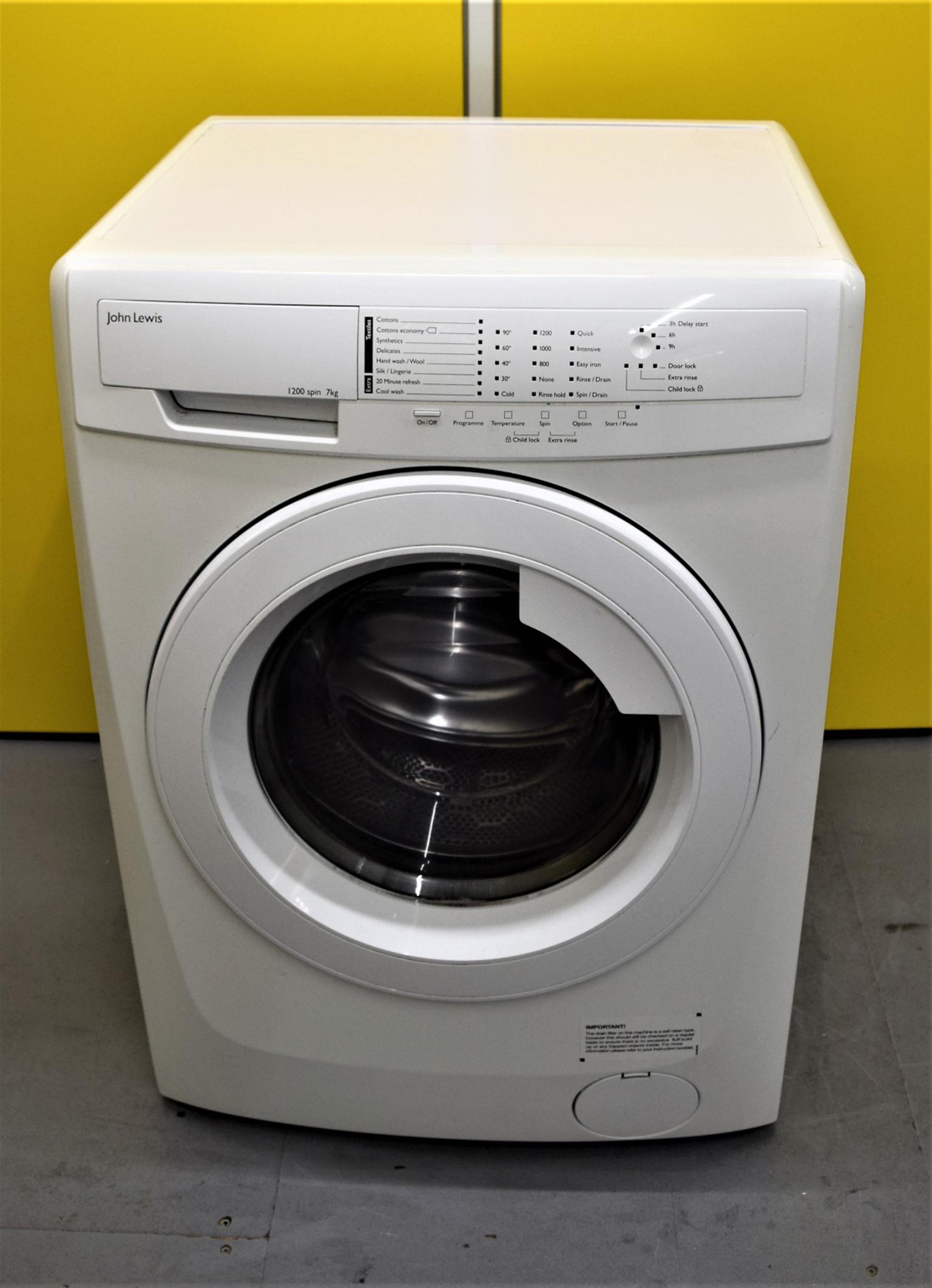 John Lewis A+++ 7kg Washing Machine in TW8 Hounslow for £90.00 for sale