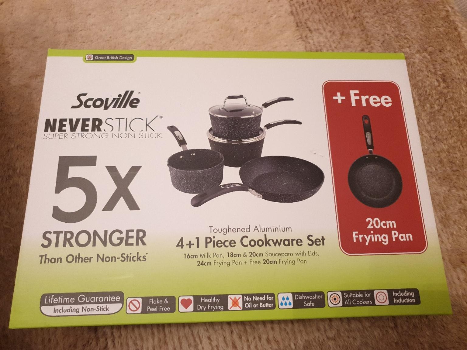 Scoville Neverstick 5 Piece Cookware Set in M16 Manchester for £70.00 for sale Shpock