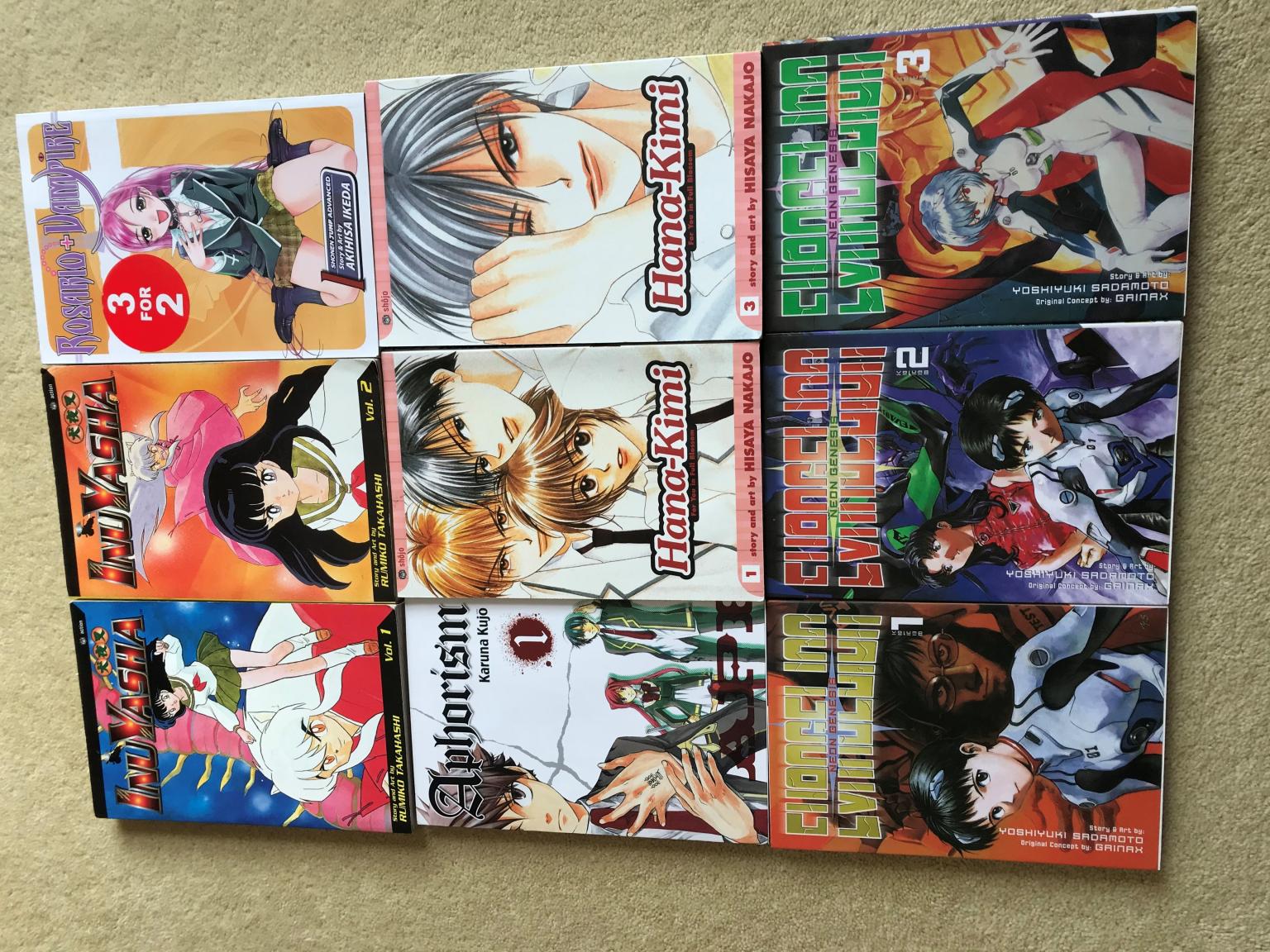 9 ASSORTED MANGA As New in YO51 Harrogate for £25.00 for sale Shpock