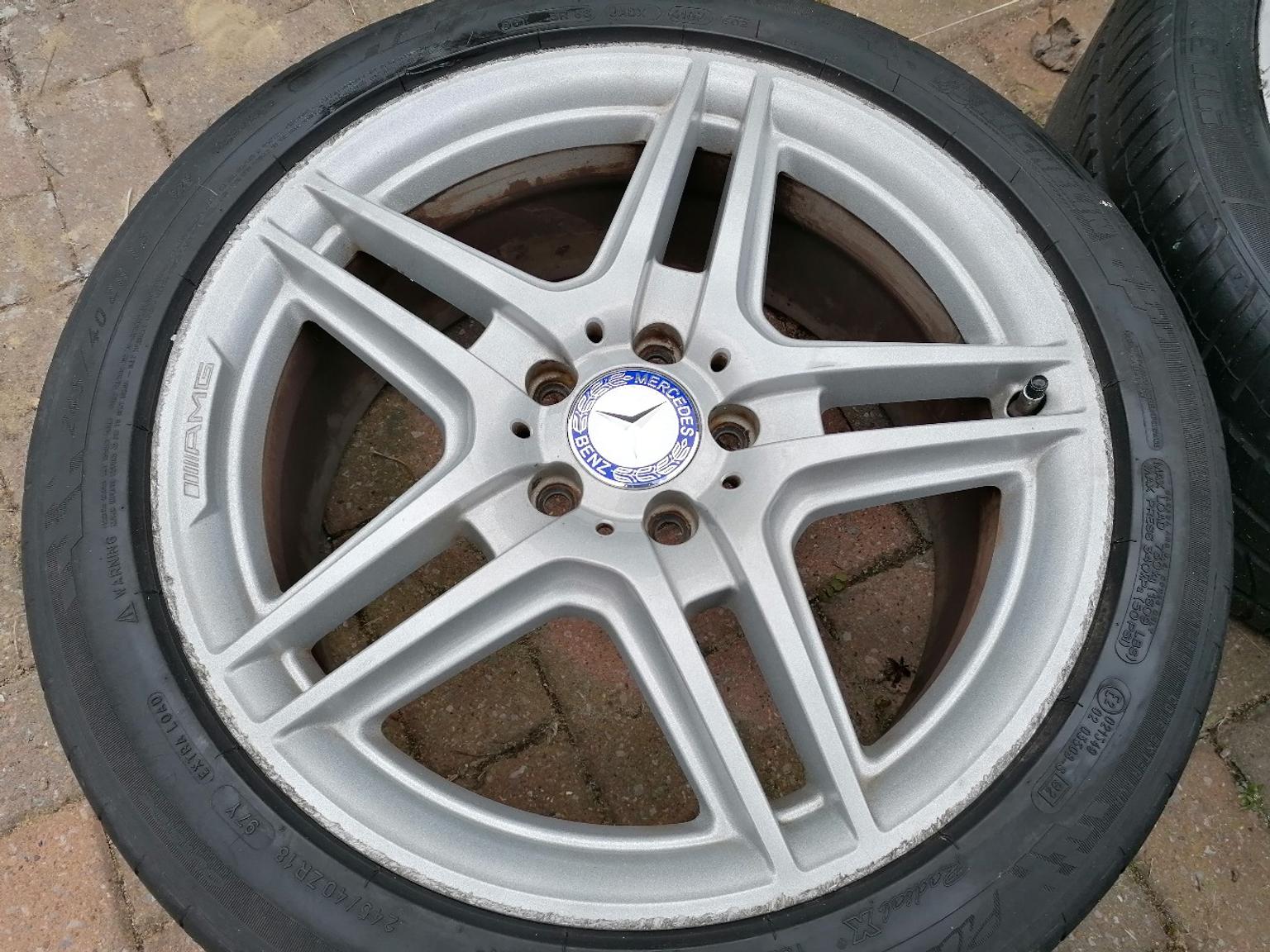 Genuine Mercedes AMG alloy wheels and tyres in LS8 Leeds for £550.00