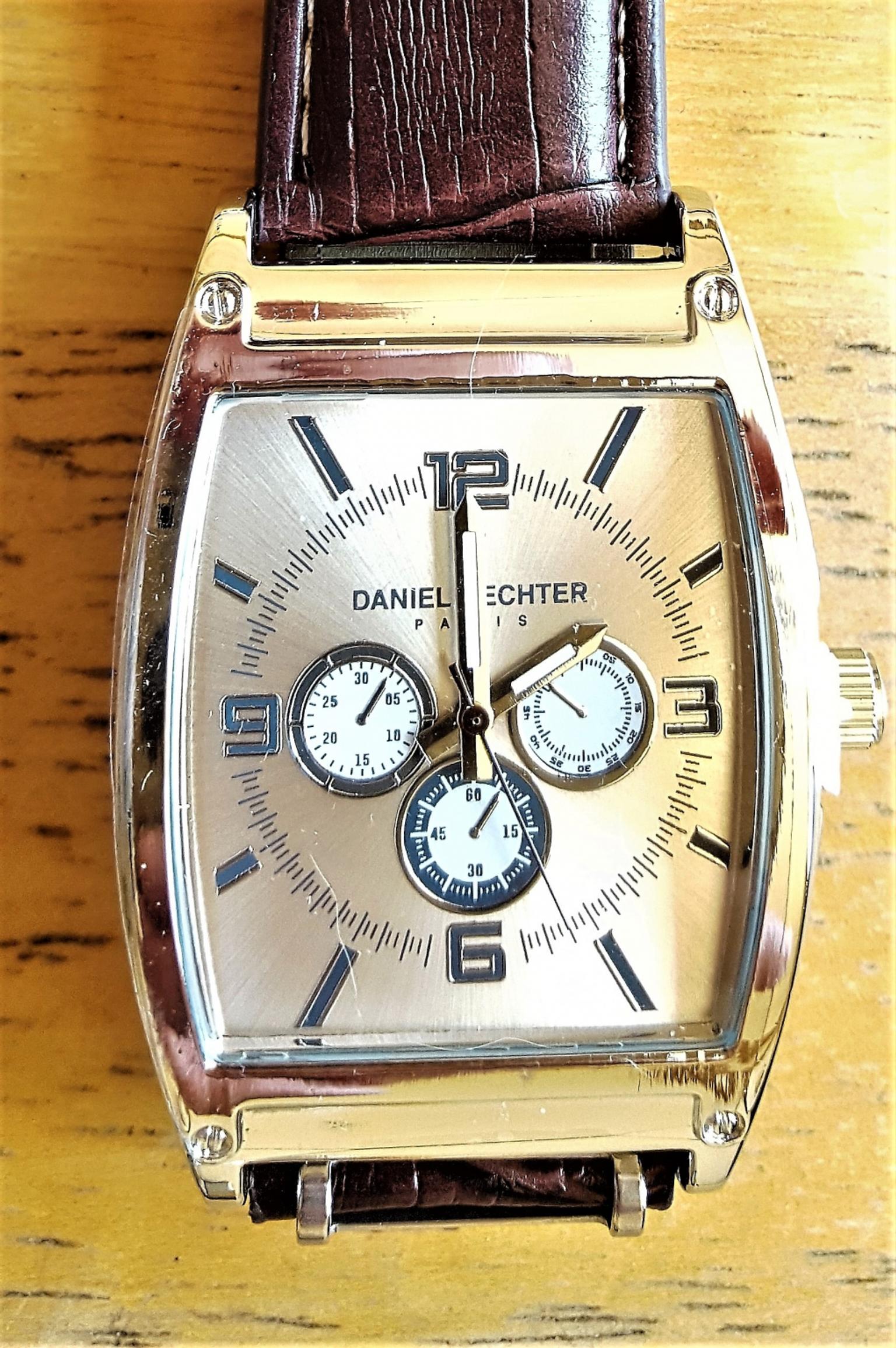 Daniel Hechter Mens Atlas Quartz Watch in LE67 Leicestershire for £6.00