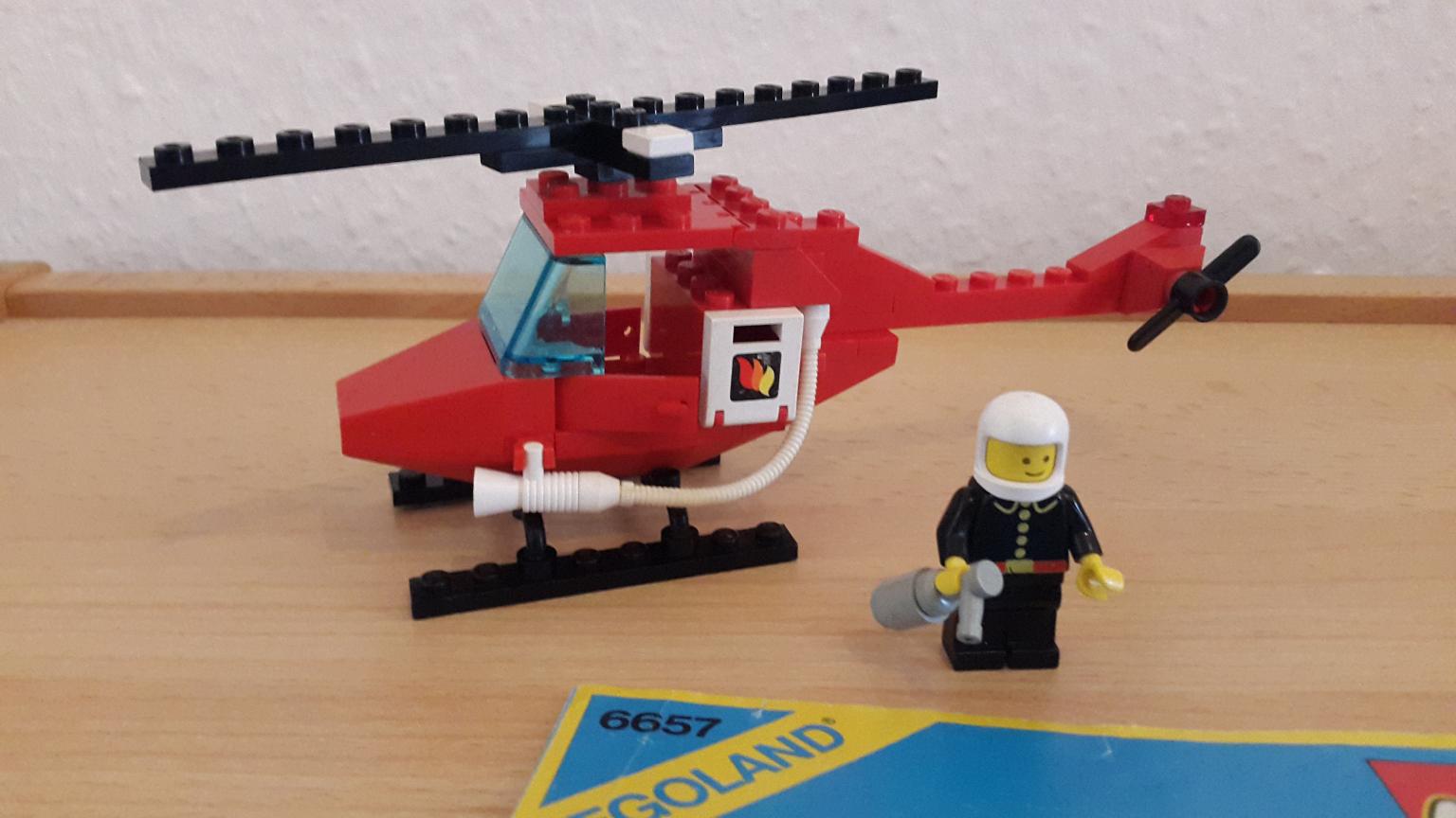 Lego 6656 u. 6657 Abschlepper u. Hubschrauber in 12107 Mariendorf für