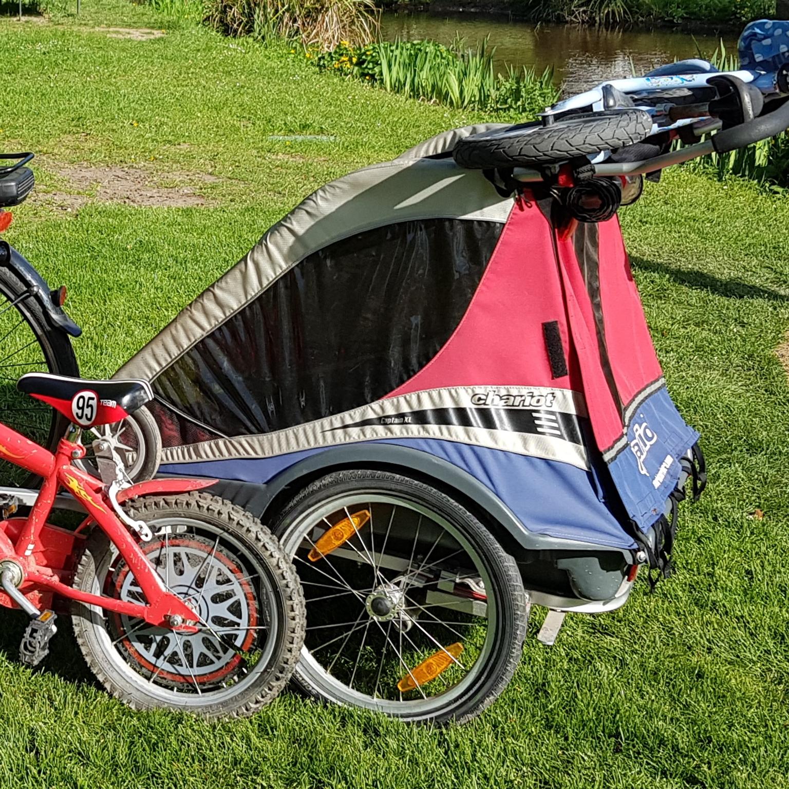Chariot Captain XL Fahrradanhänger gefedert in 67098 Bad Dürkheim für