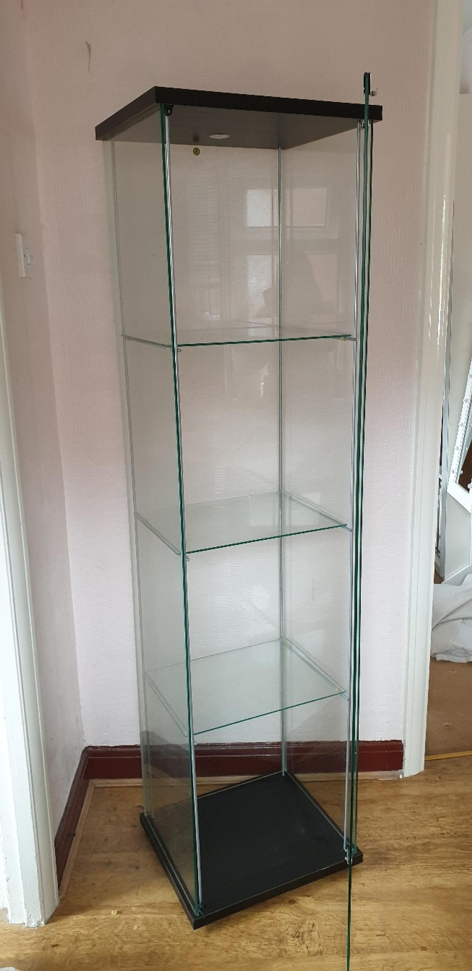 IKEA Detolf Black Glass Display in M25 Salford for £45.00 for