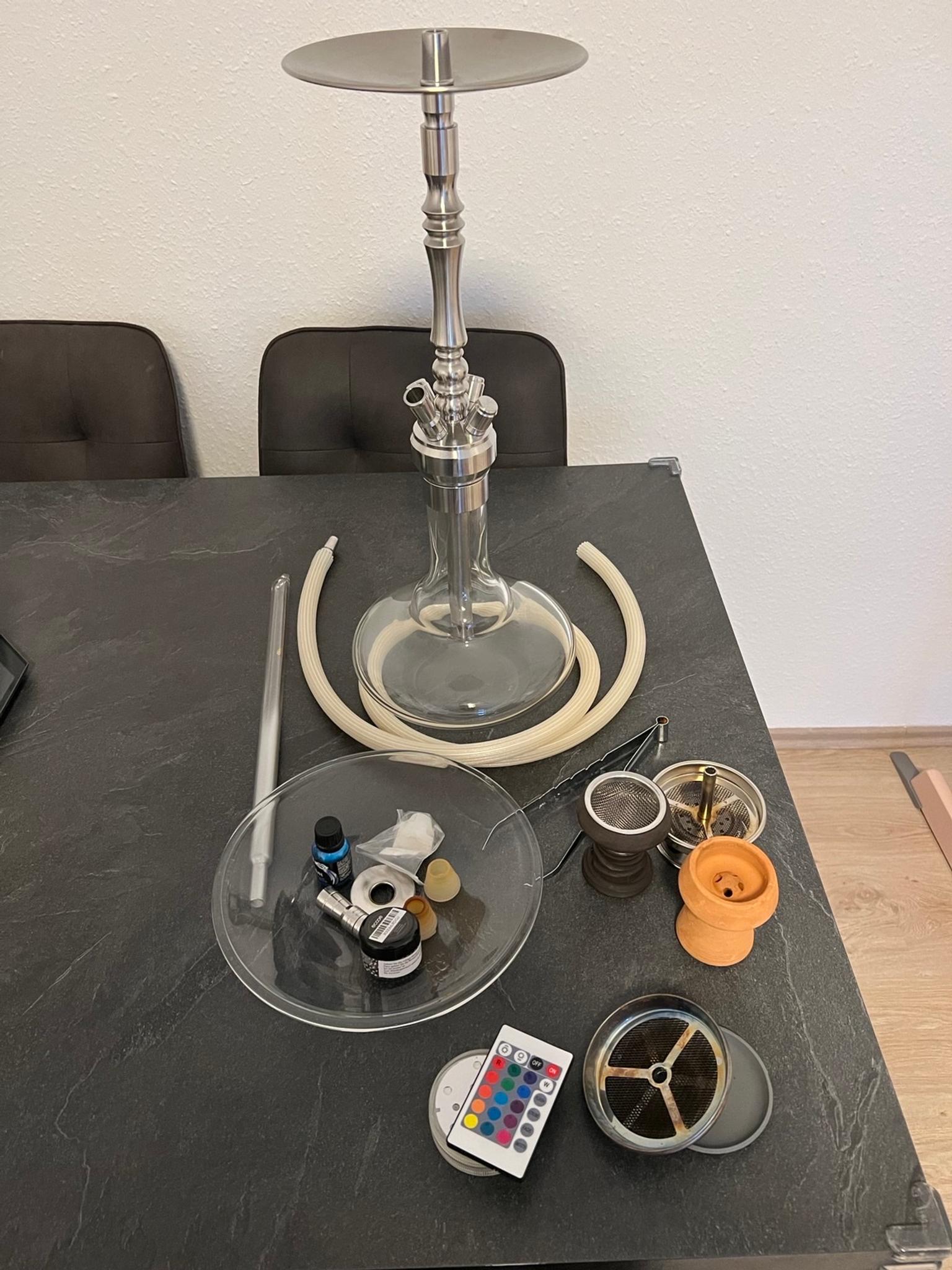 CRT V2A Edelstahl Shisha viel Zubehör in 50226 Frechen for €45.00 for
