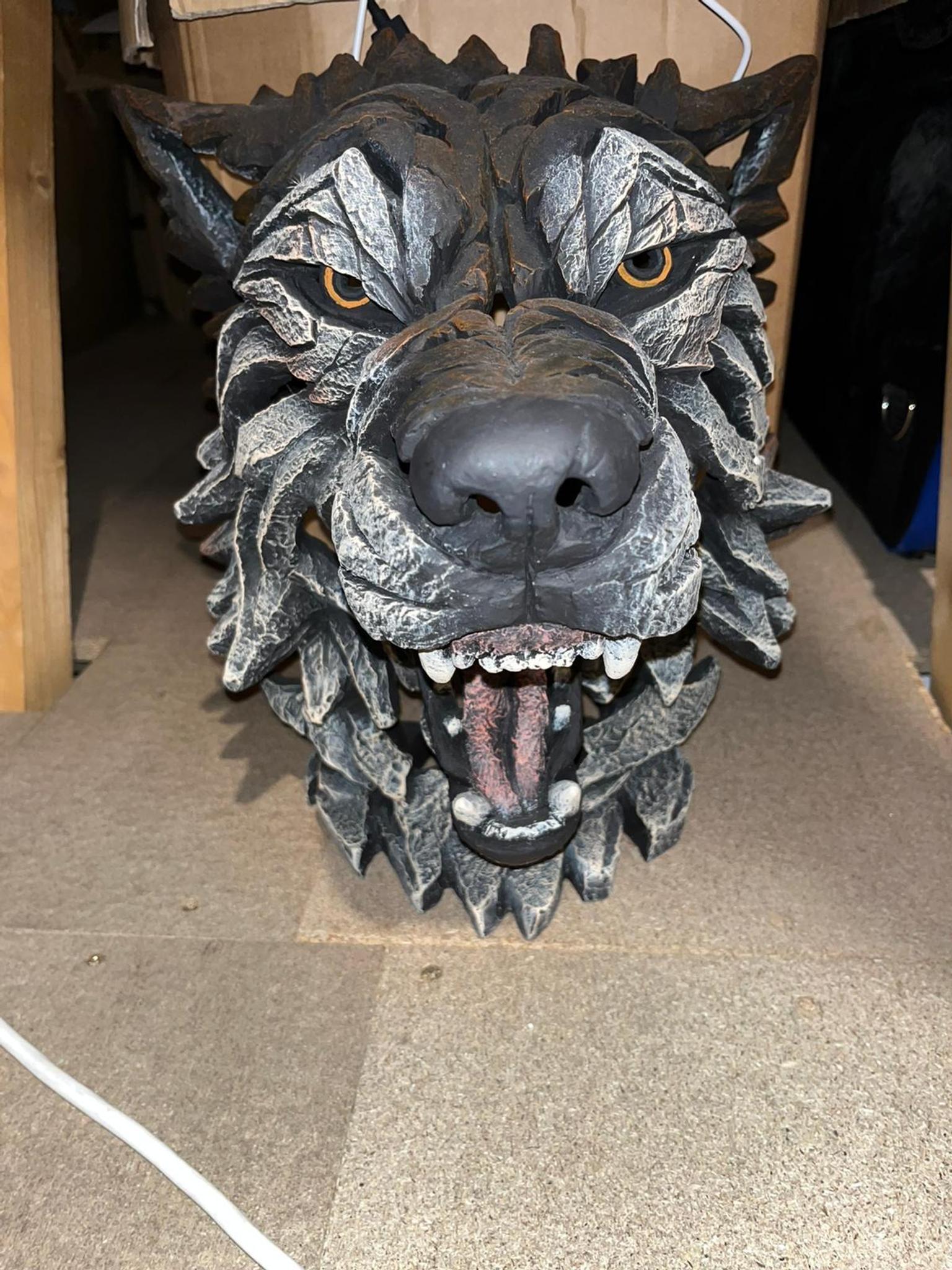 Edge Sculpture Wolf Bust in L24 Liverpool for £150.00 for sale Shpock