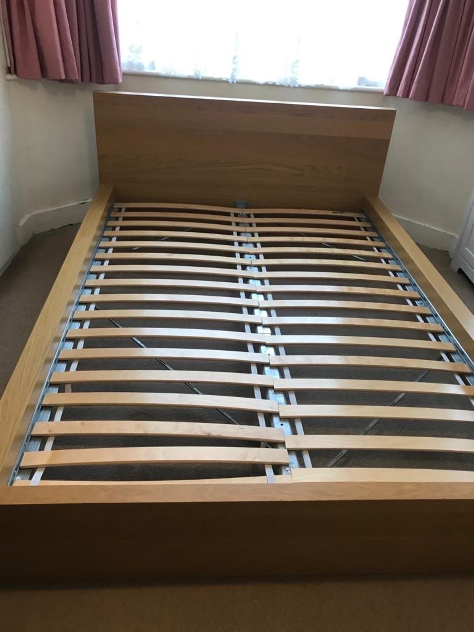 Ikea double bed frame in London Borough of Barking and Dagenham for £50