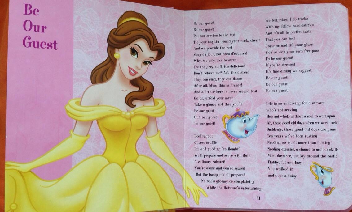 Disney Princess sing along book &amp; cd in S11 Sheffield for