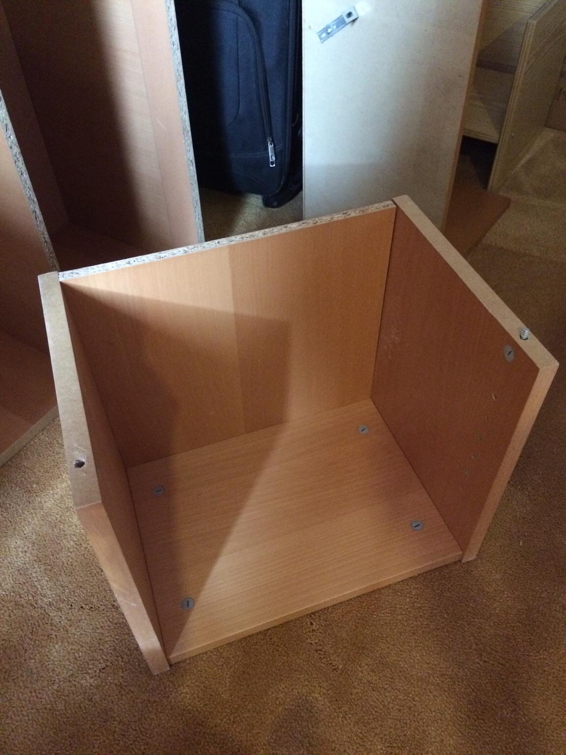 Möbel Maße 40 x 28 x 35 cm IKEA Billy Aufsatz Regal weiß