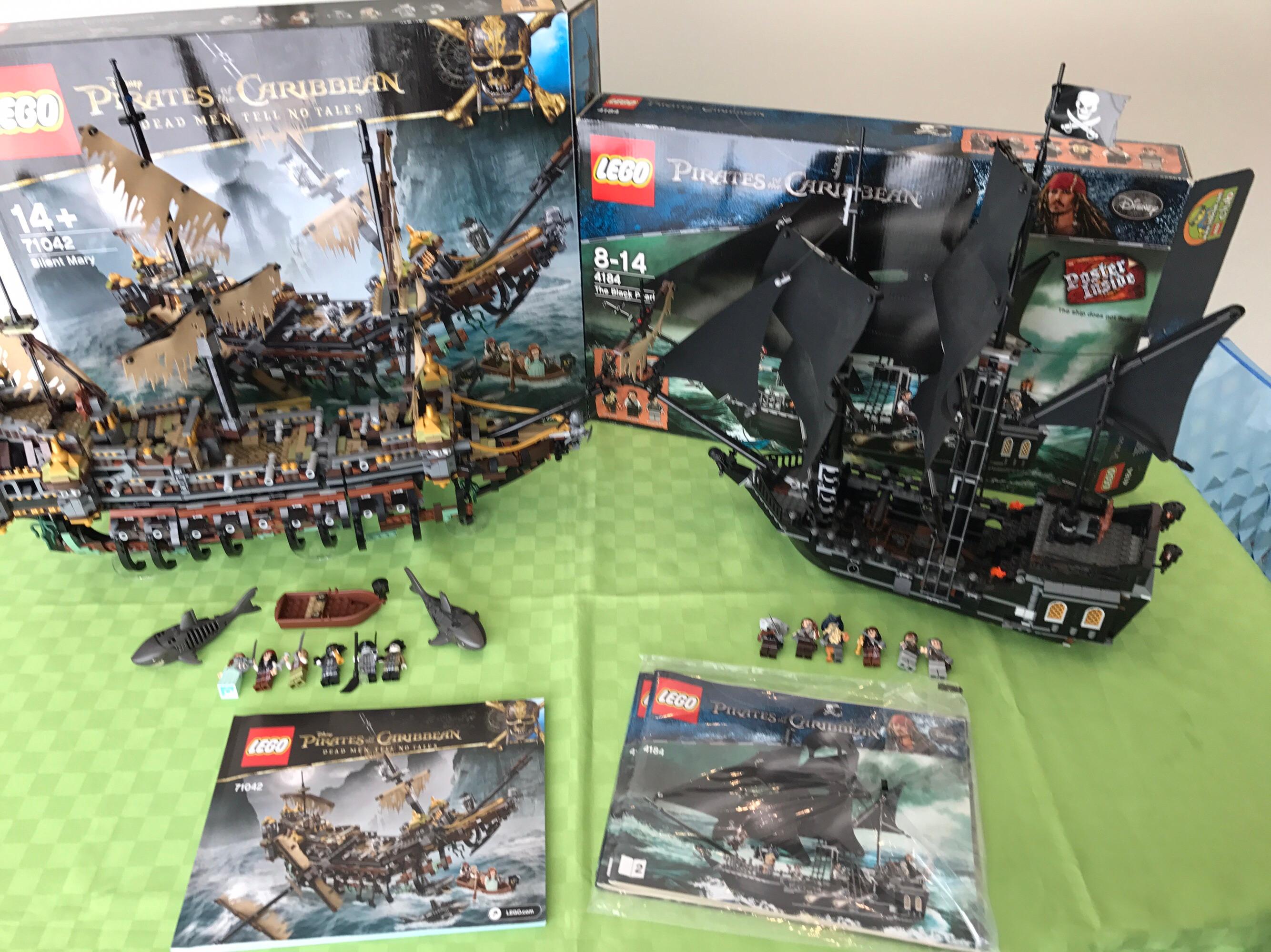 Lego pirati dei Caraibi 4184 e silent 71042 in 00197 Roma