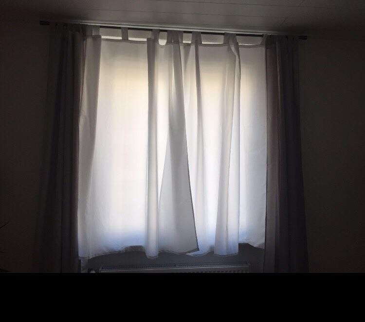 Blickdichte Gardinen, Schlaufenschals kurz in 76467