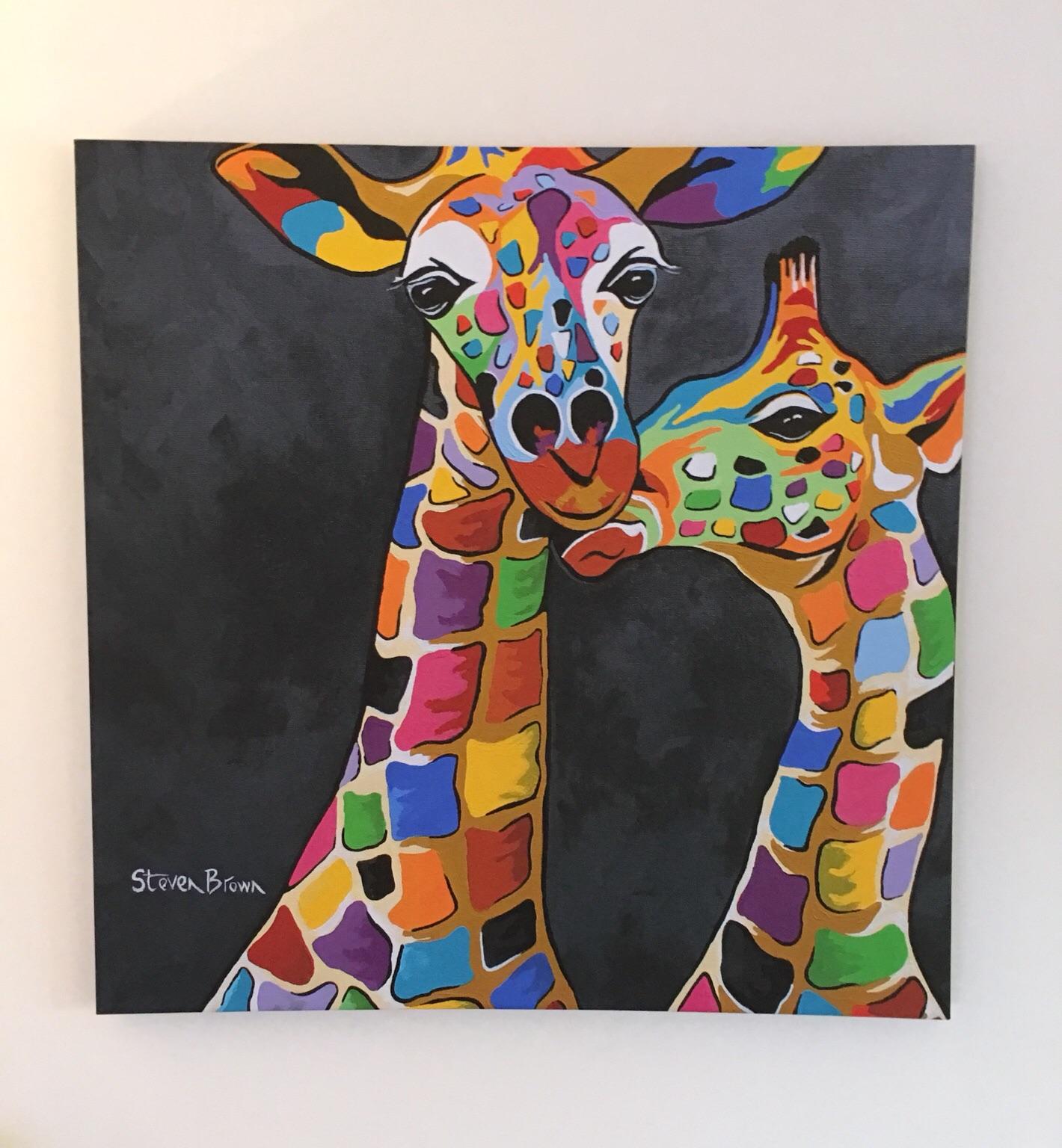 Steven Brown Art massive canvas in NN1 Northampton for £75.00 for sale Shpock